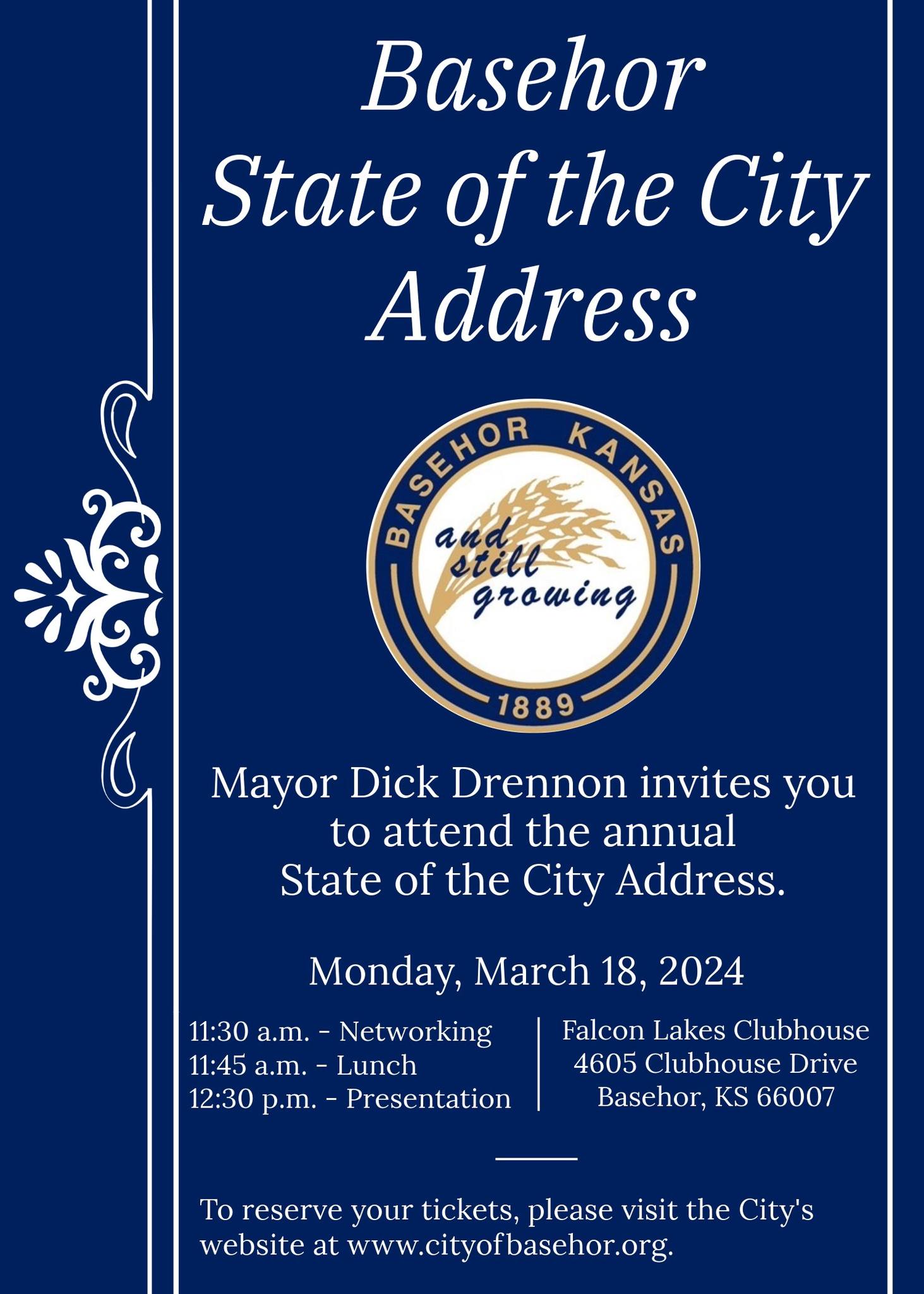 City of Basehor, KS - We are excited to announce the details of the ...