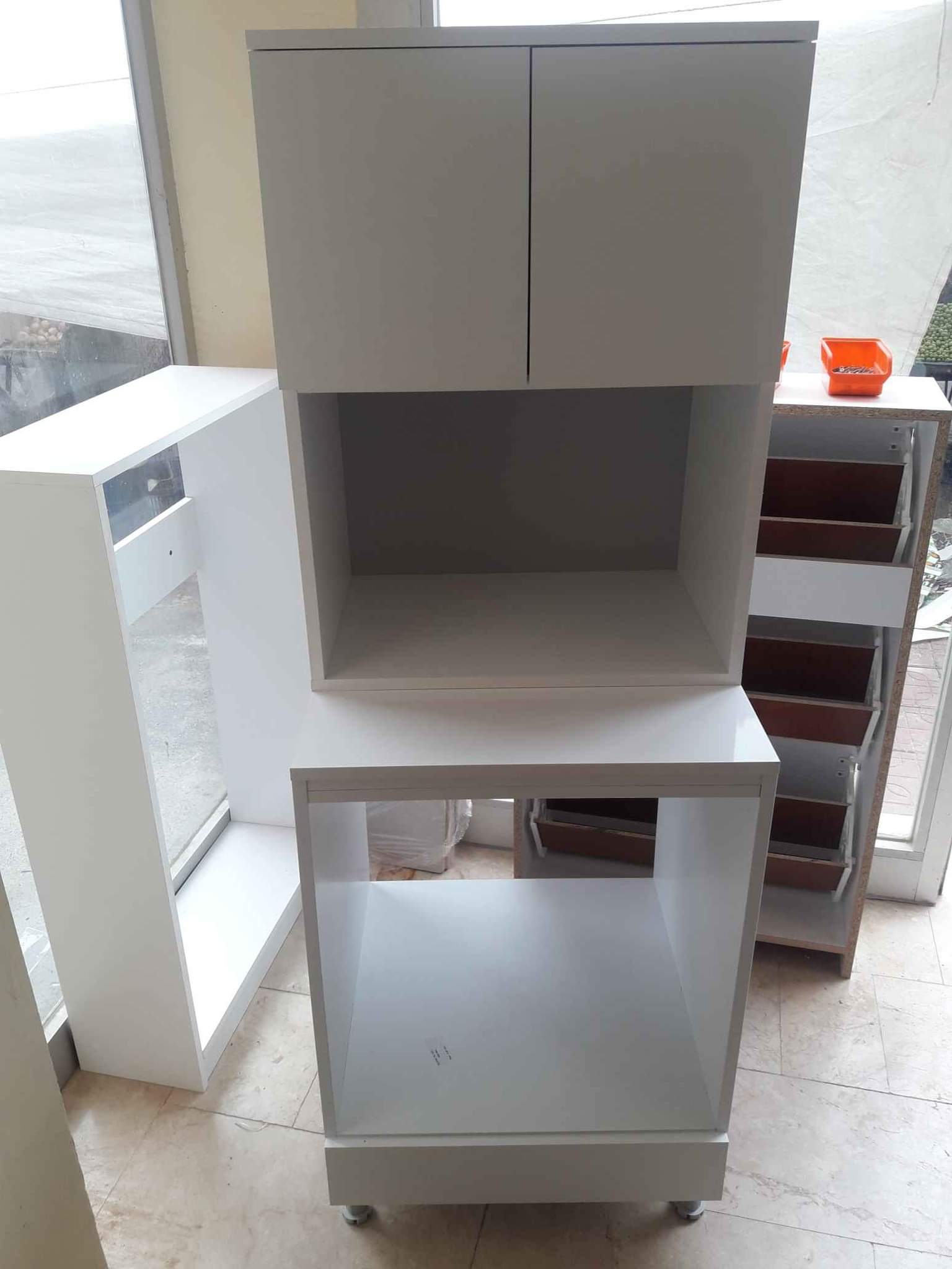 Ankastre Fırın Dolabı Üstü Mikrodalga Fırın Dolapi - Storage & Filing ...