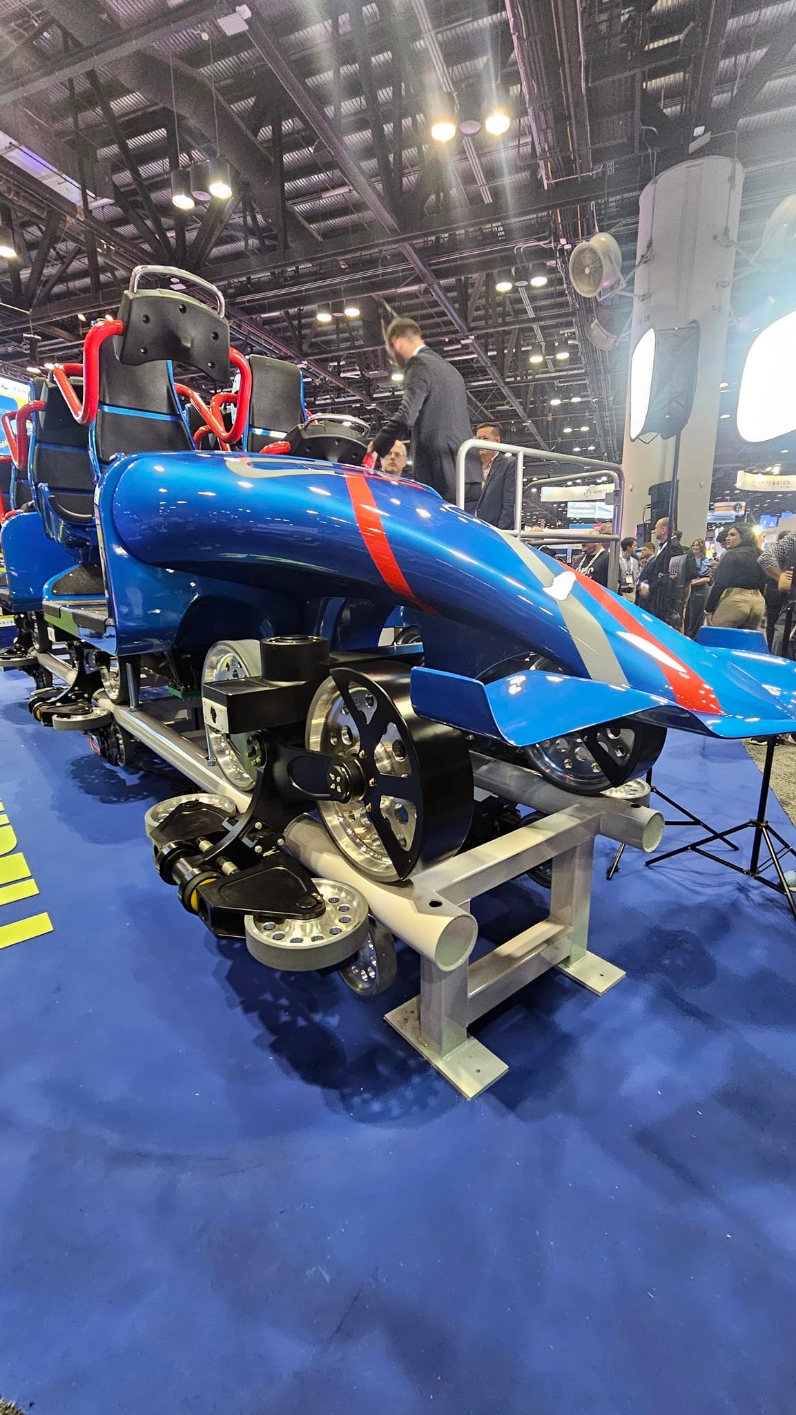 What do you think of Zamperla's new Top Thrill 2 train?