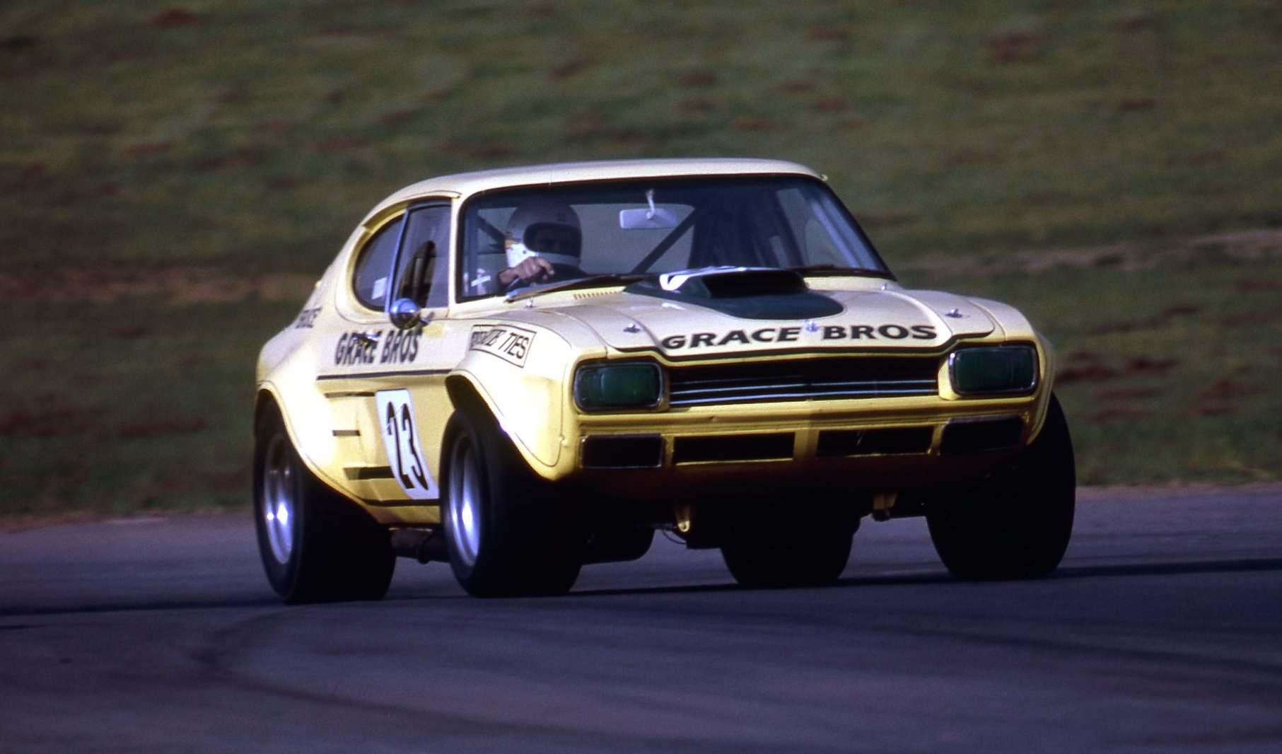 Old Motor Racing Photographs - Australia | Bruce Cary, Capri V8 Oran ...