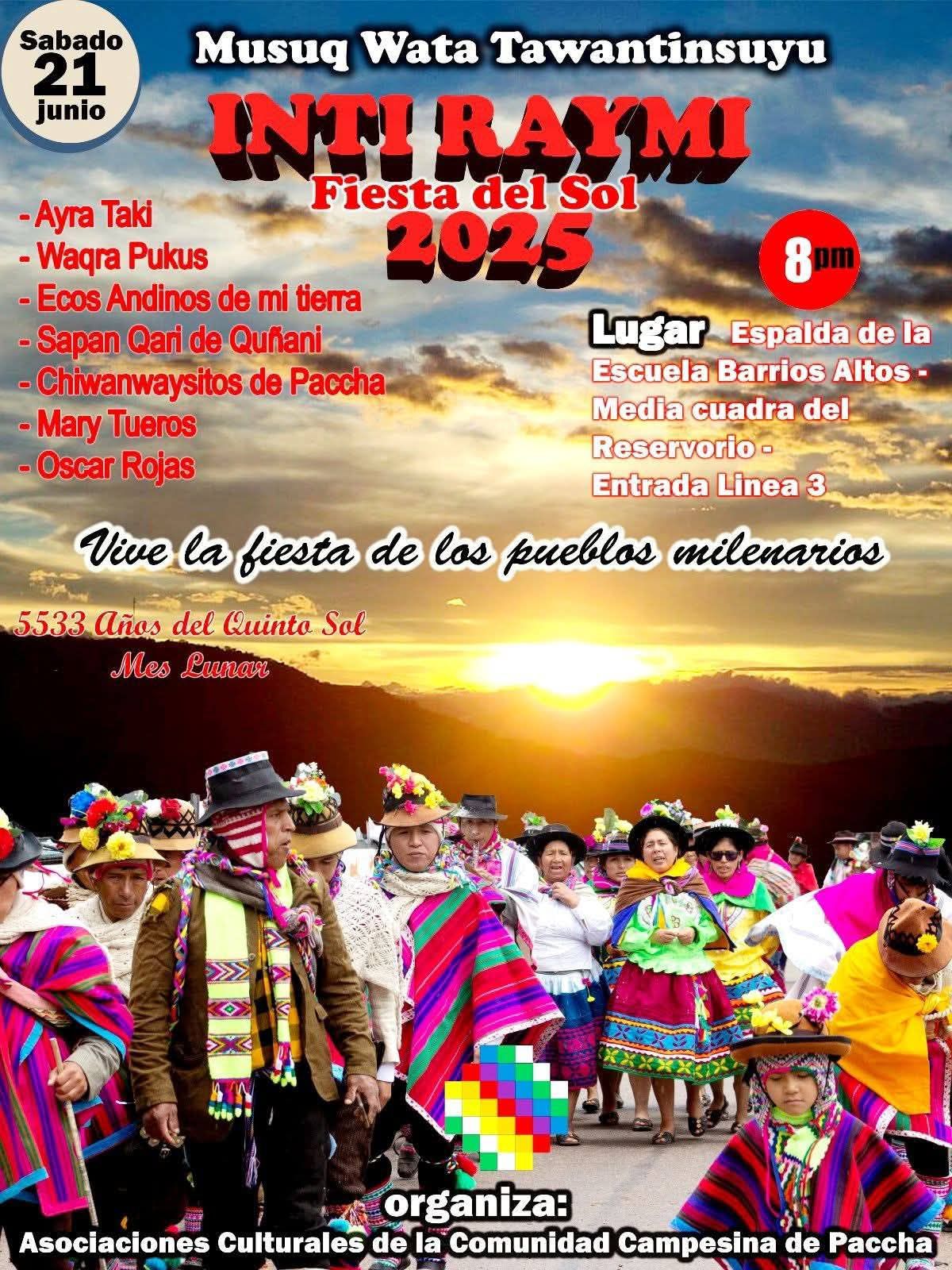 Municipalidad - #difusion #IntiRaymi #AñoNuevoAndino FESTIVIDAD DEL ...