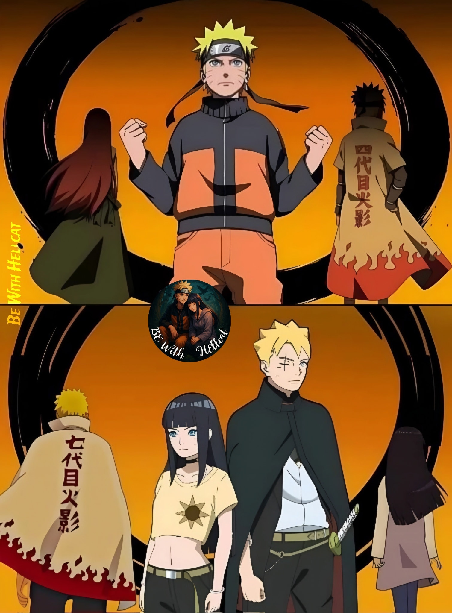 Completed “ Uzumaki Naruto & Family ❤️😊
