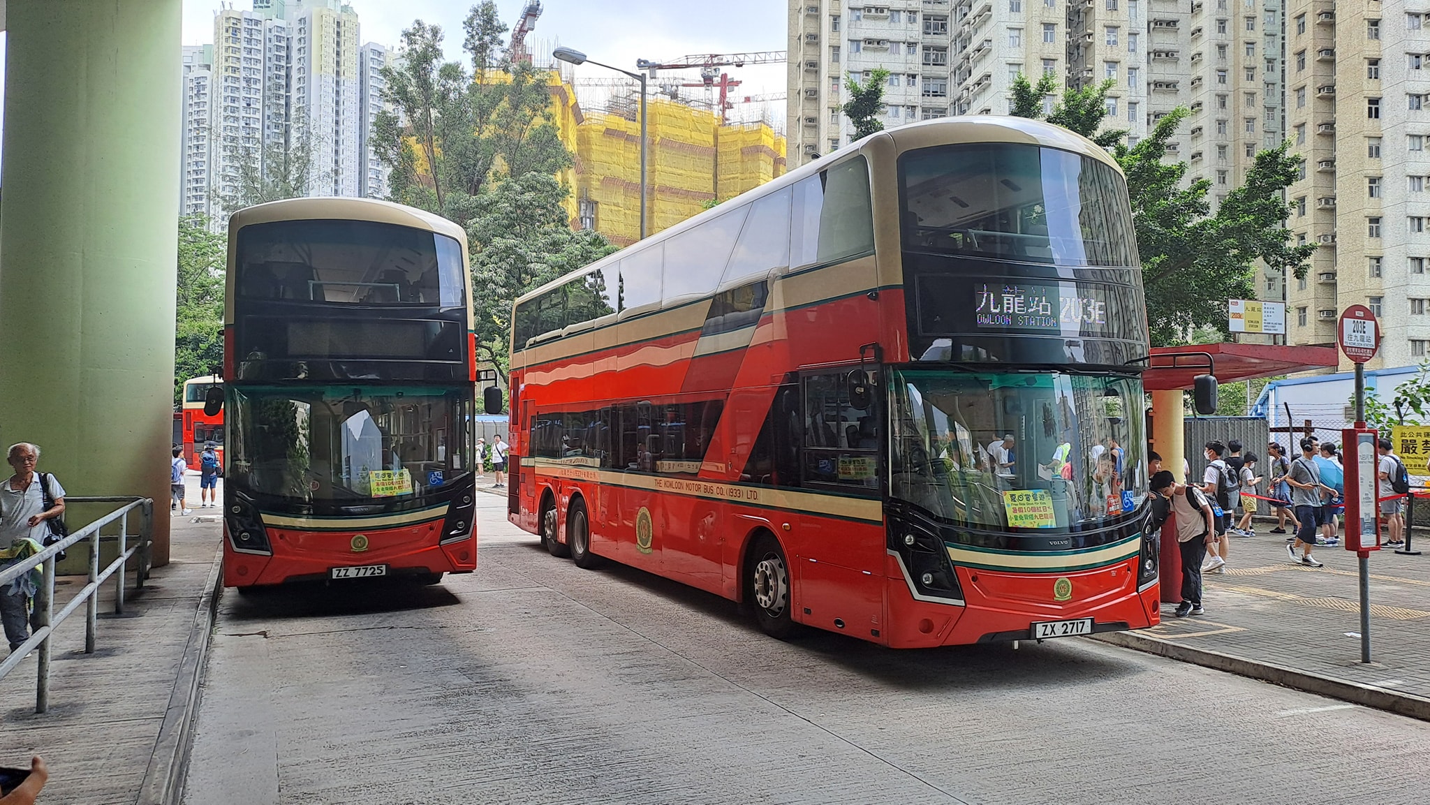 Volvo B8L with MCV D123 body on route 203E