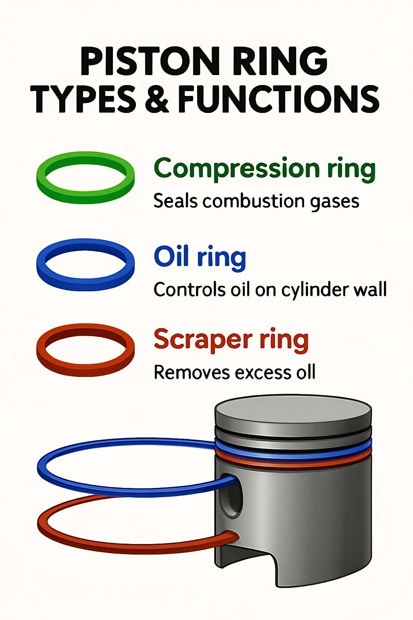 The image illustrates three... - Mechanical Engineering World | Facebook