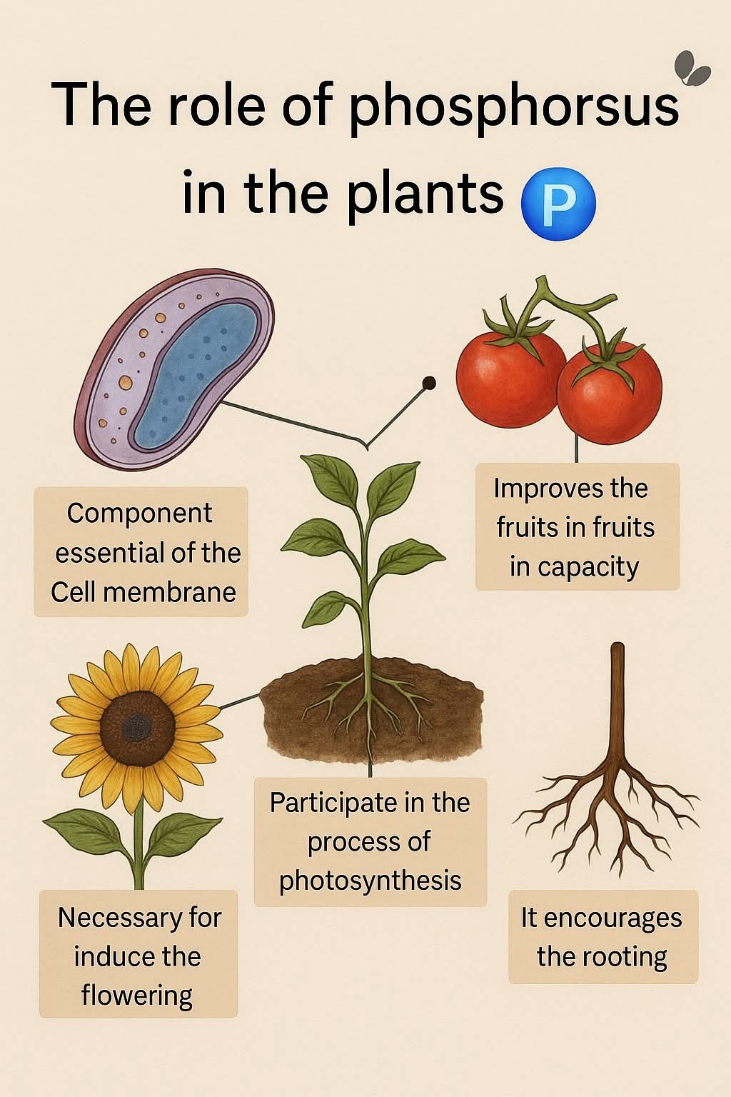 Dr - Phosphorus is an essential element for proper plant growth and ...