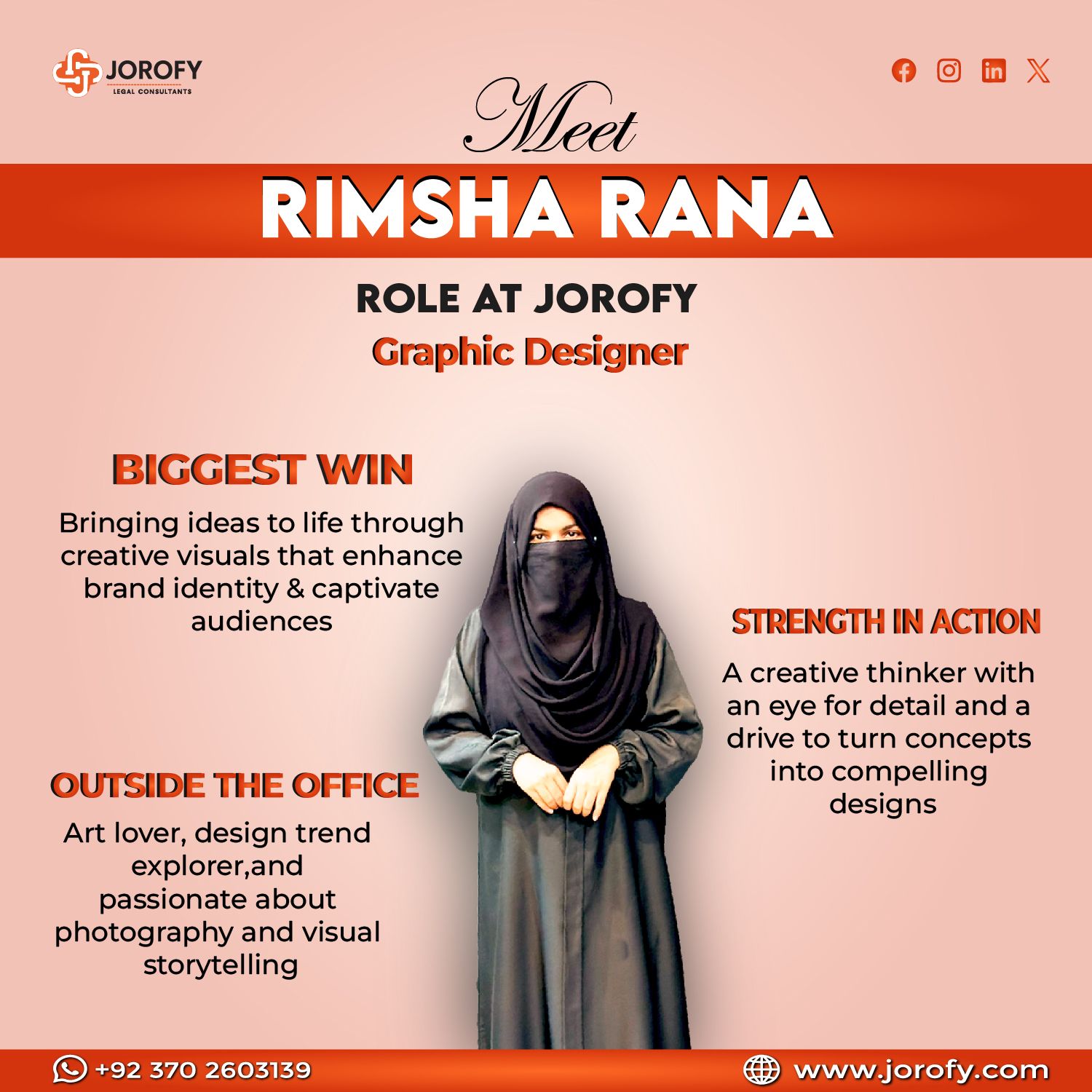 Jorofy - Meet Rimsha Rana – The Creative Mind Behind Our Visuals at ...