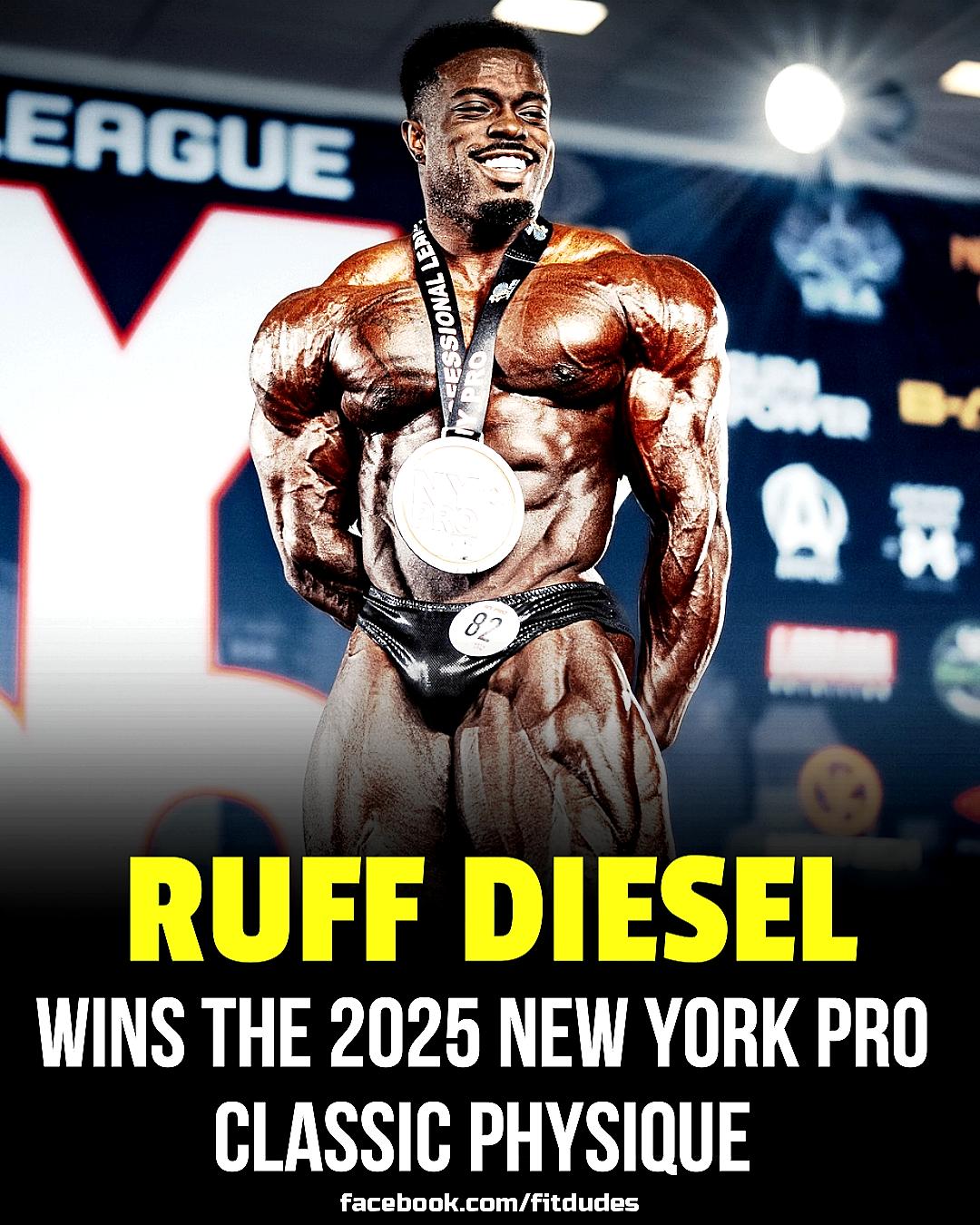 Fit Dudes - Congratulations to Ruff Diesel for winning the... | Facebook