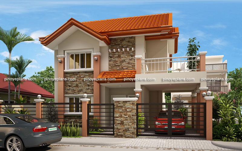 Pinoy eplans - Two Storey house plan with 4 Bedrooms Full... | Facebook