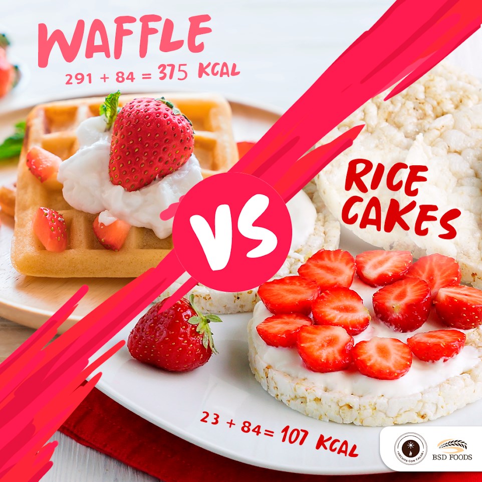 ¿Sabías que tan solo una rejilla de... - Rice Cakes Bsd Foods