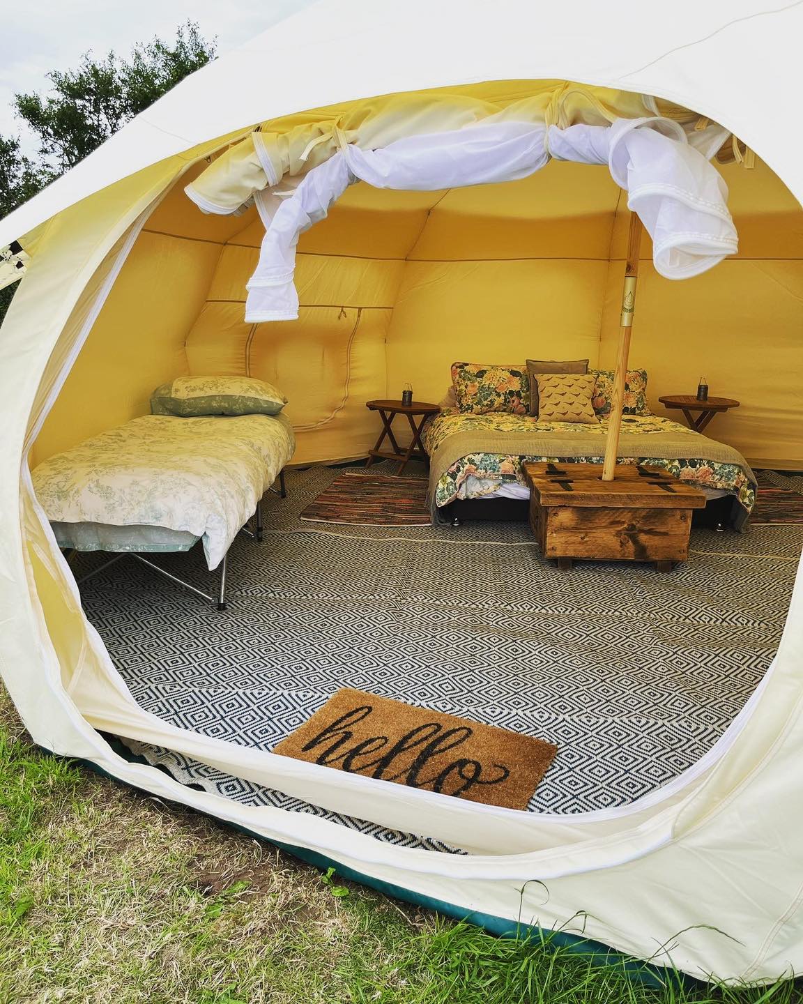 zelt camping 4 personen Tunnelzelt 