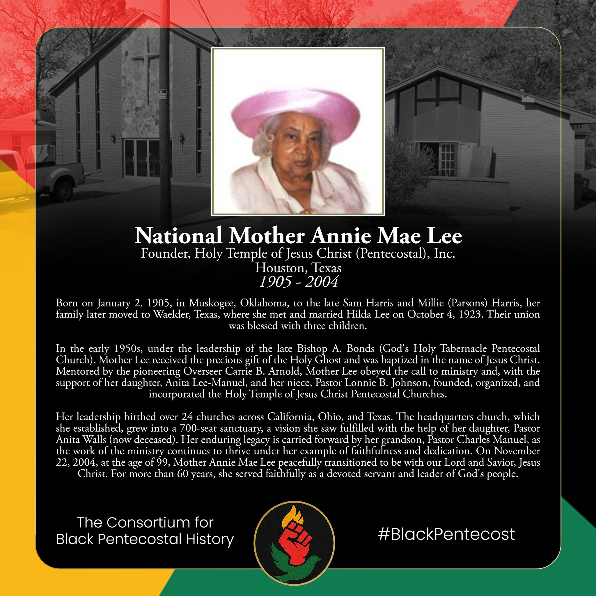 The Consortium for Black Pentecostal History | Houston TX