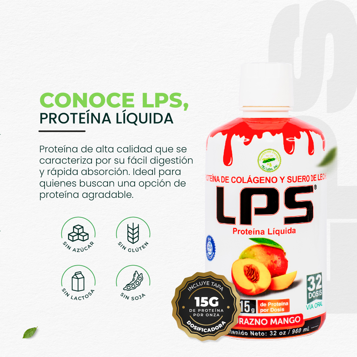 Proteína Líquida LPS - Perú | Lima