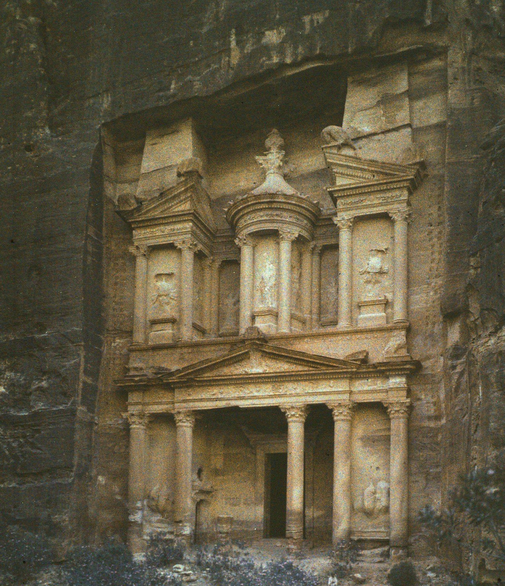 Petra, Jordan, rock-hewn capital of... - Historic Photographs | Facebook
