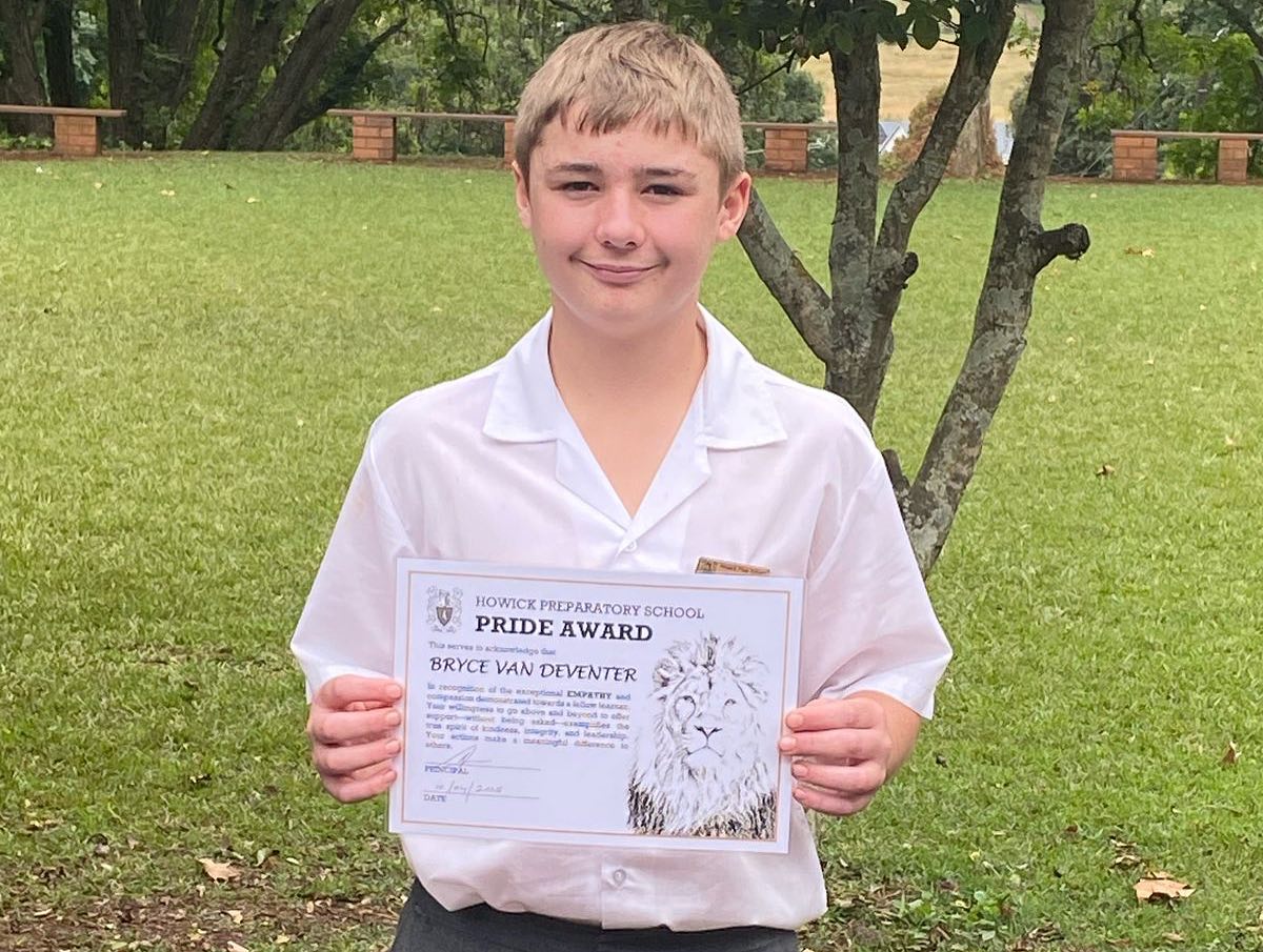 Congratulations 🦁 🏆 Bryce van... - Howick Prep School | Facebook