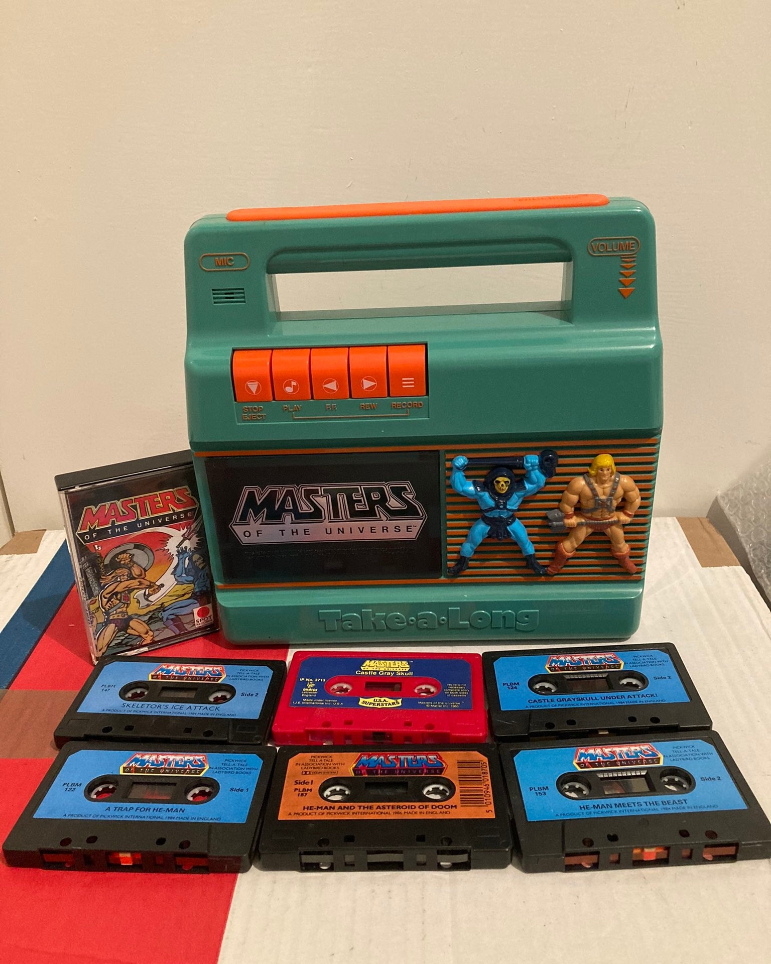 ティム This Masters of the Universe cassette player