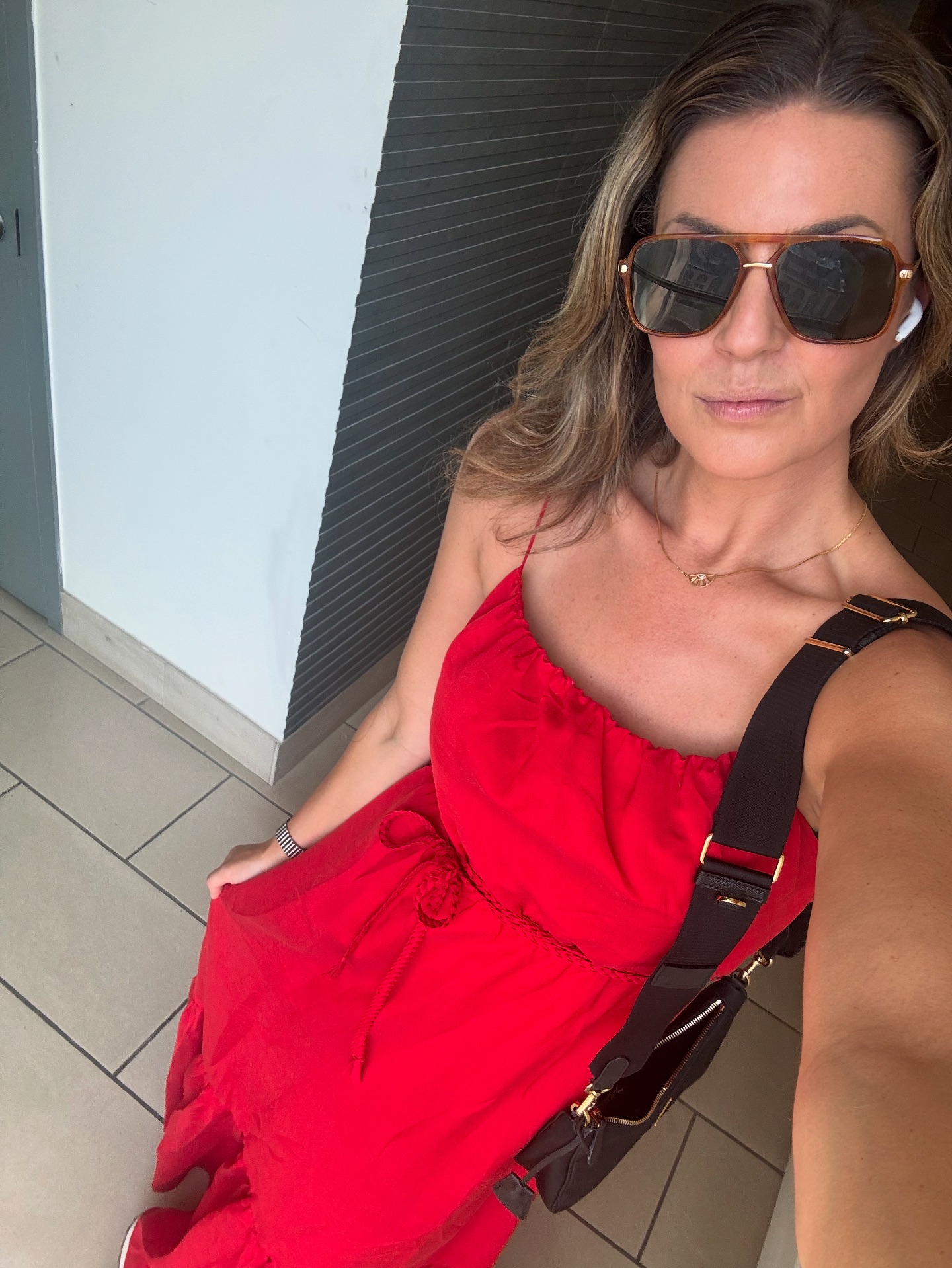 amanda balionis black dress added a new photo — in amanda balionis leather