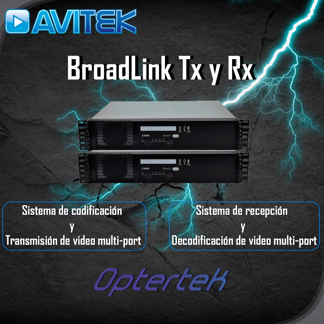 Avitek - ⚫ Enlaces IP 4G ⚫ 🔵Optertek Broadlink TX🔵...