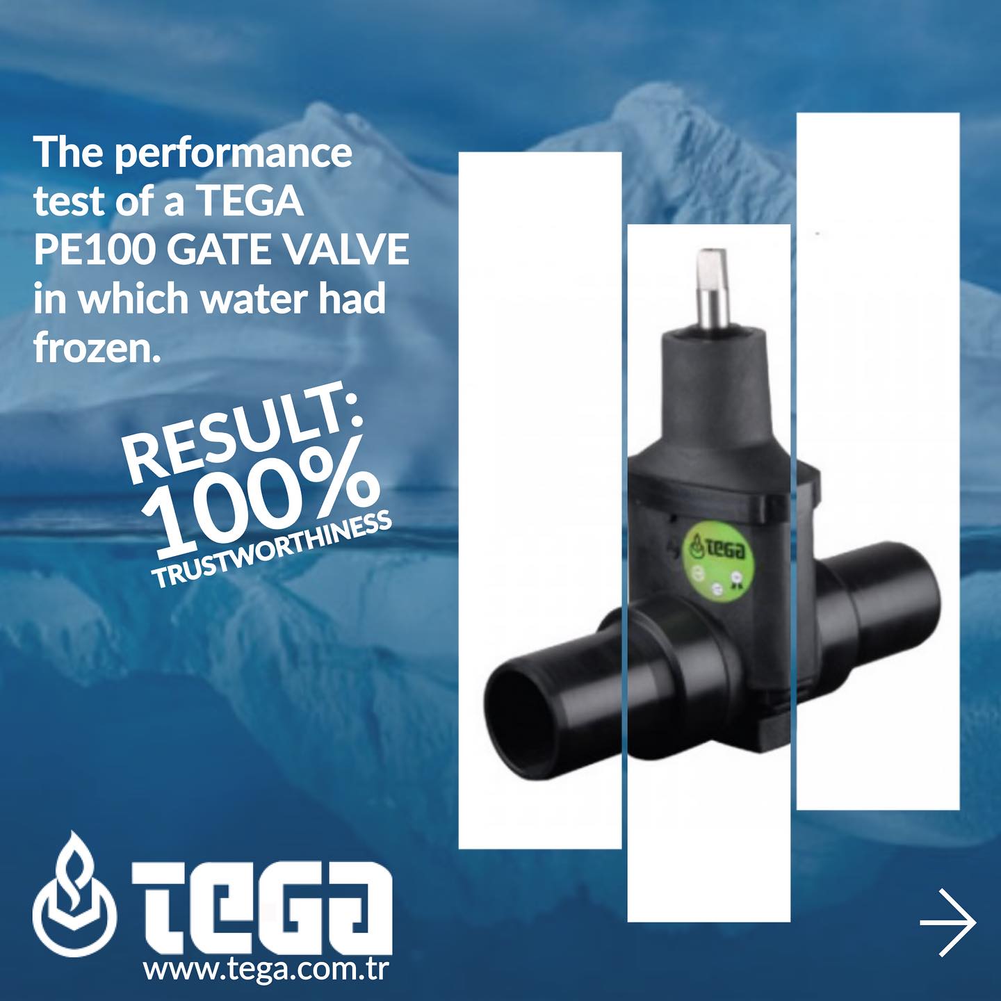 Tega - The performance test of a TEGA PE100 Gate Valve in... | Facebook