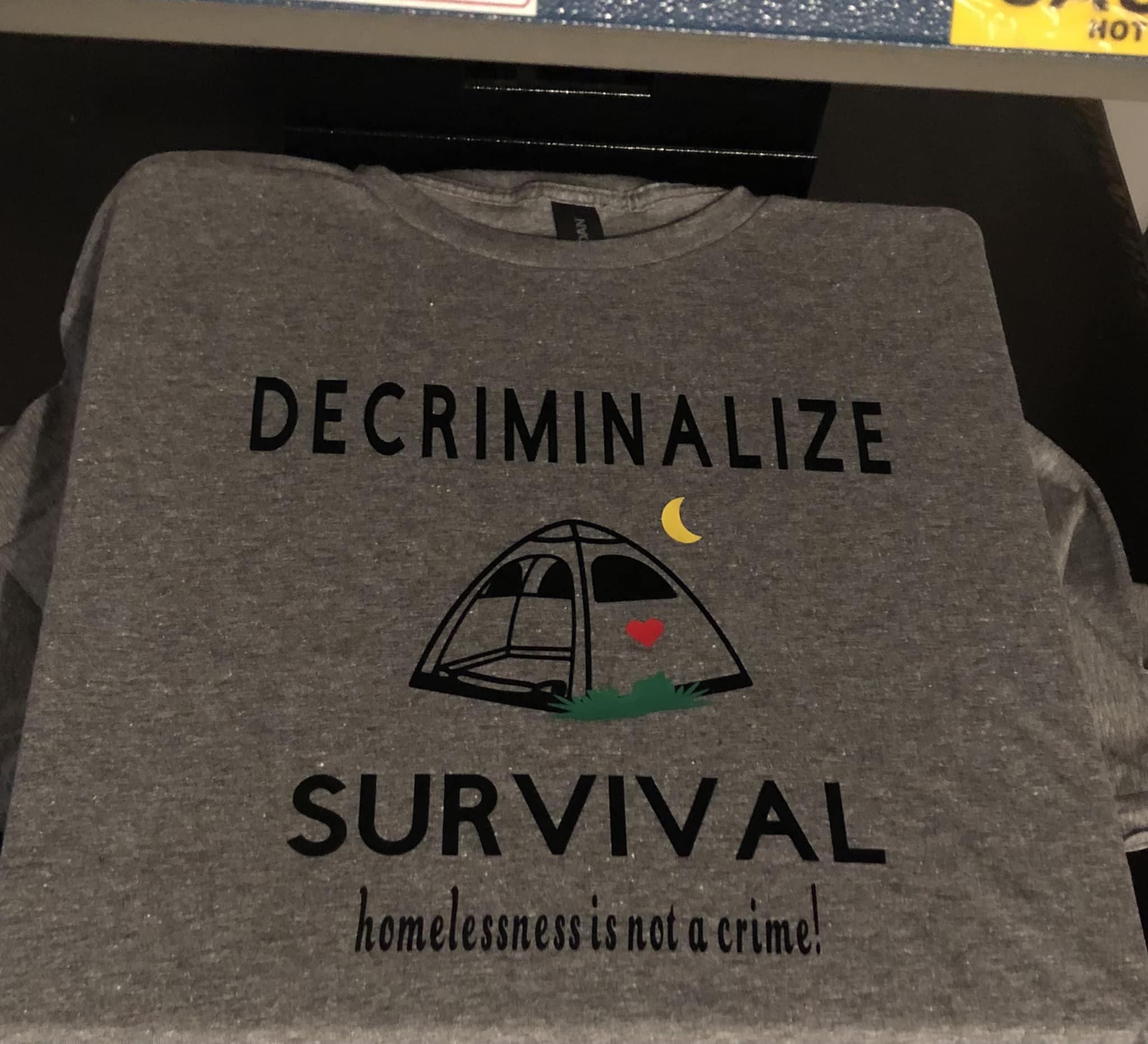 If I was to order help our homeless tshirts that cost 20 dollars 