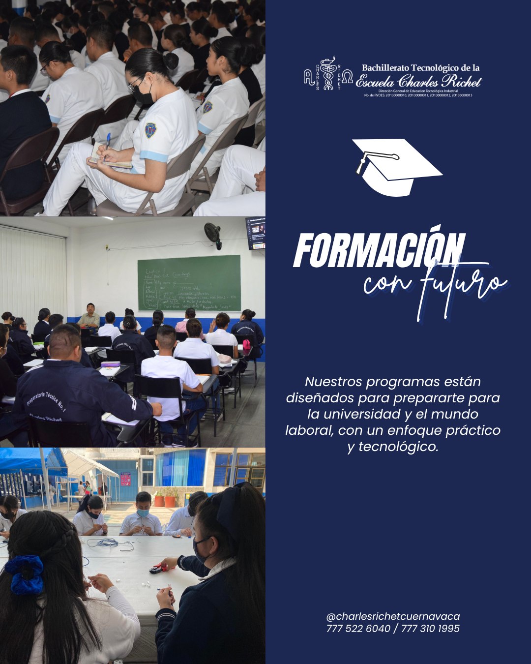 Bac... - Bachillerato Tecnológico de la Escuela Charles Richet