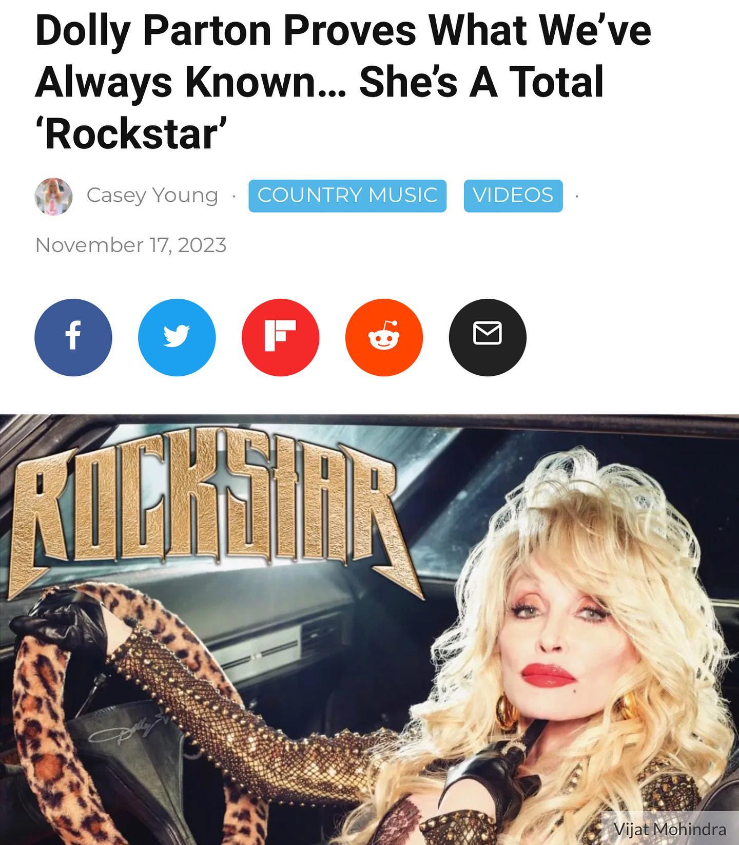 Dolly Parton inducted into Rock and Roll Hall of Fame with custom