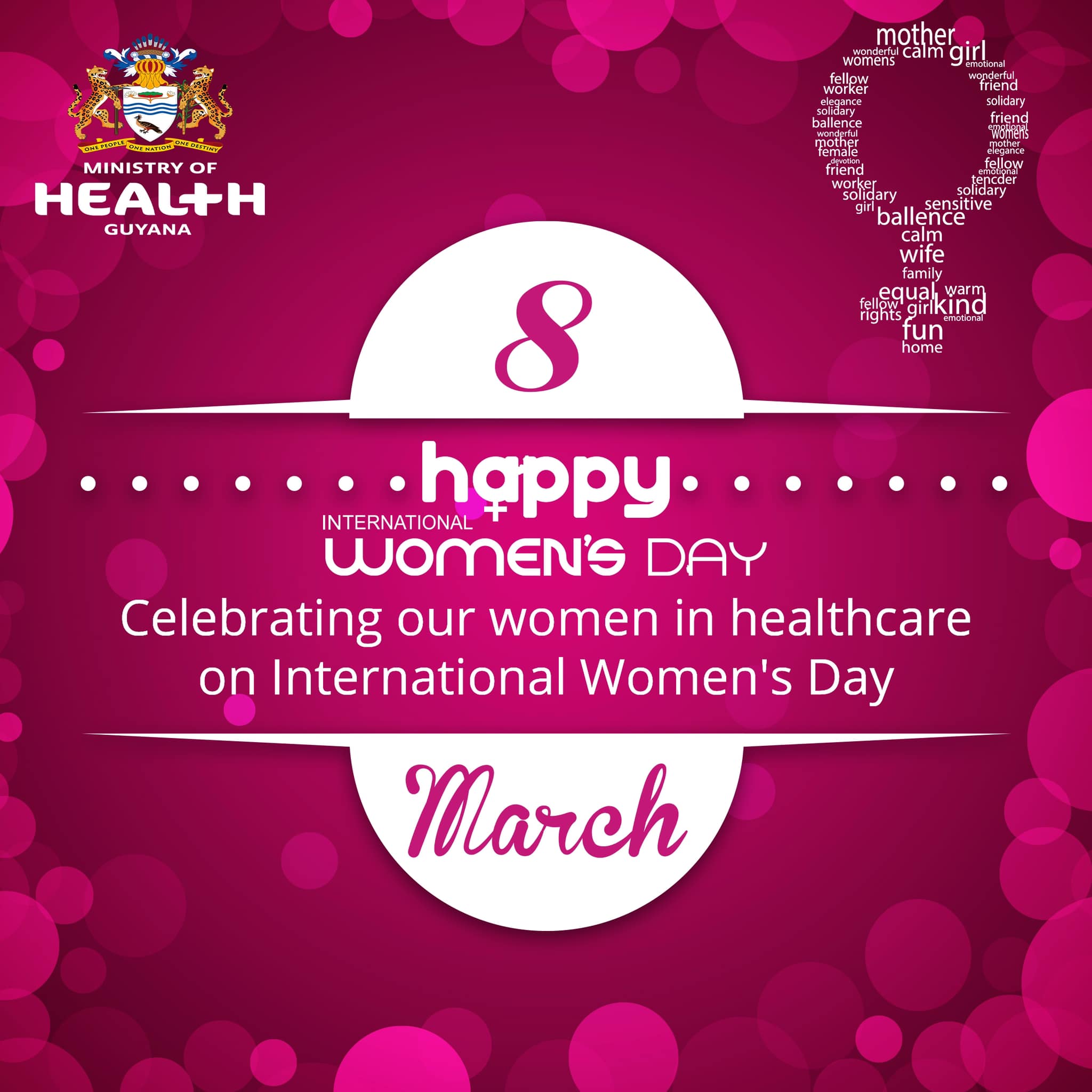 On International Women’s... - Ministry of Health - Guyana | Facebook