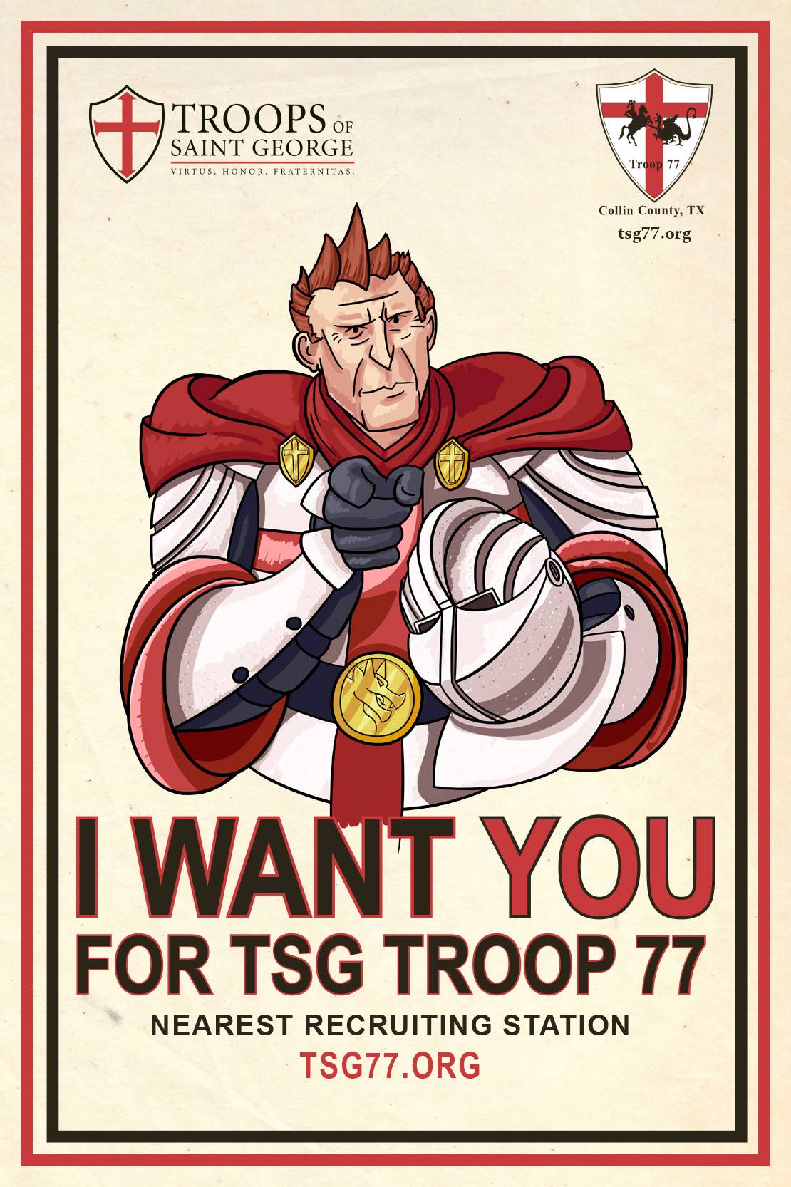 Our take on the iconic... - Troops of St. George Troop 77 | Facebook
