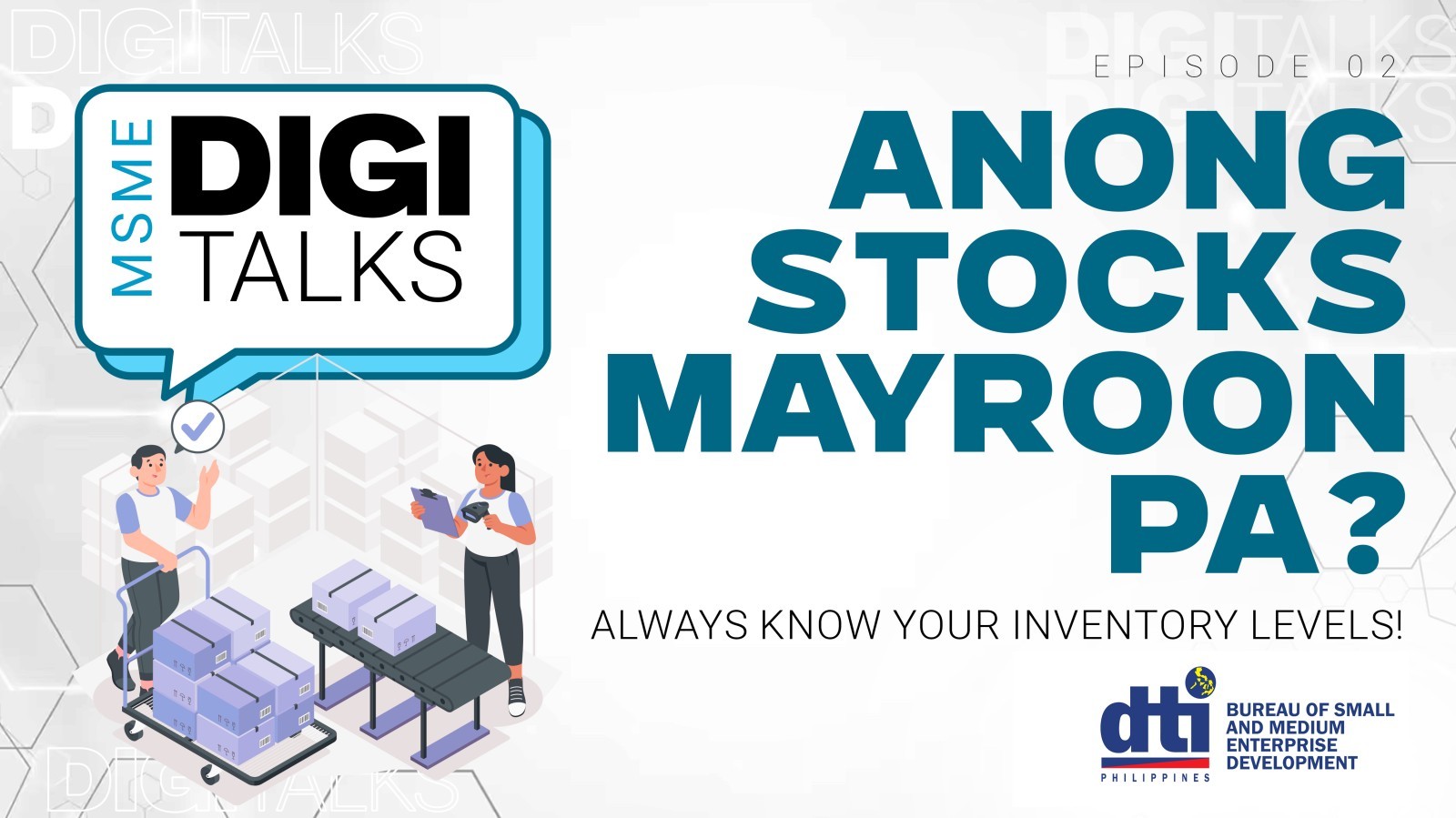 Negosyo - Sa ikalawang episode ng MSME DigiTalks, alamin ang ...