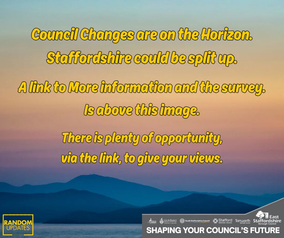 Random - There are changes in progress across the UK to Councils, how ...