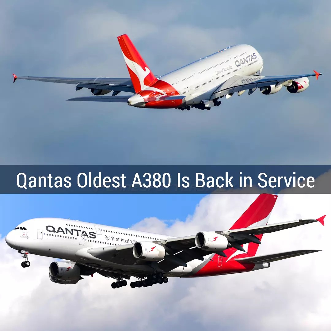 This PlaneTag began as part of a retired Airbus A380. Qantas VH
