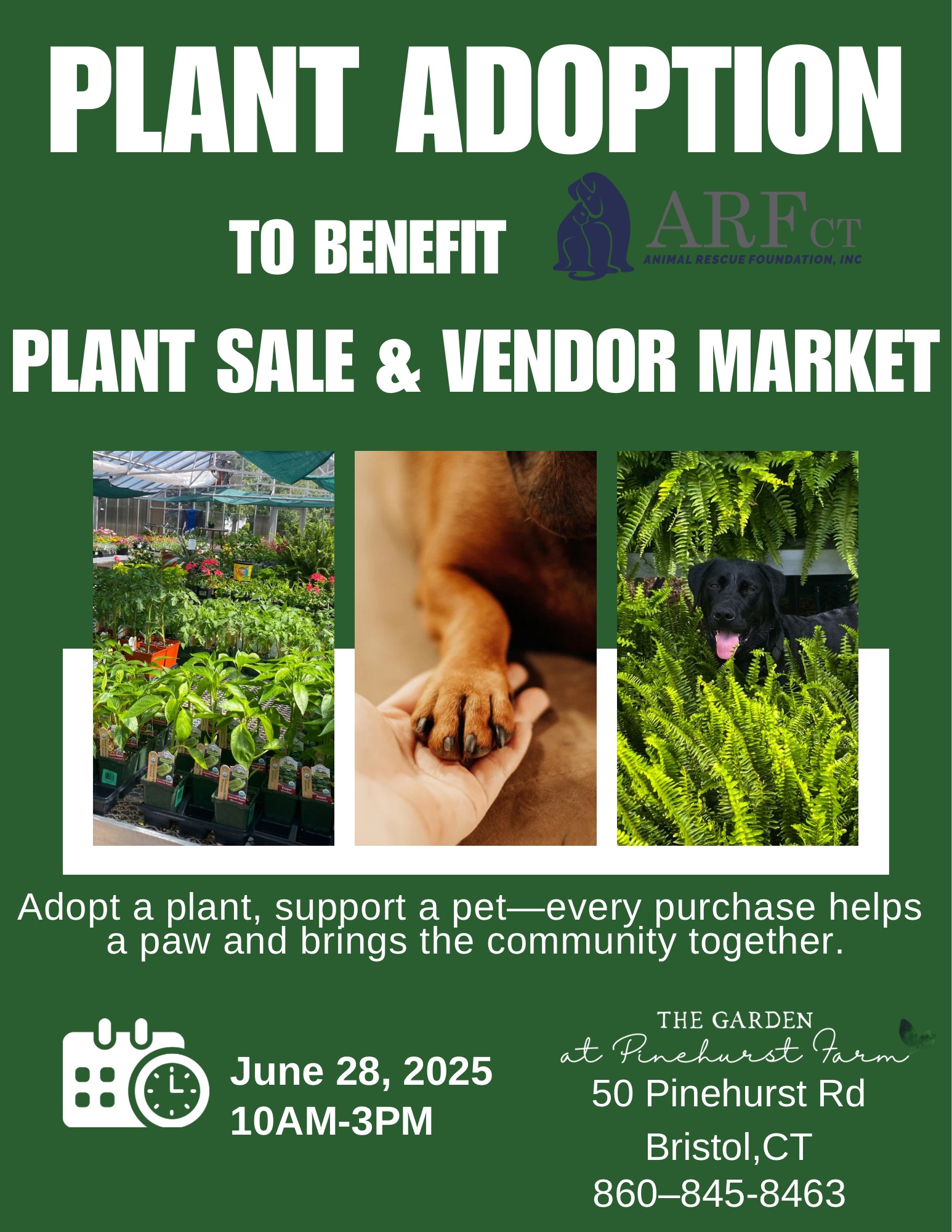 2nd Annual Plant Adoption Event to Benefit ARF CT