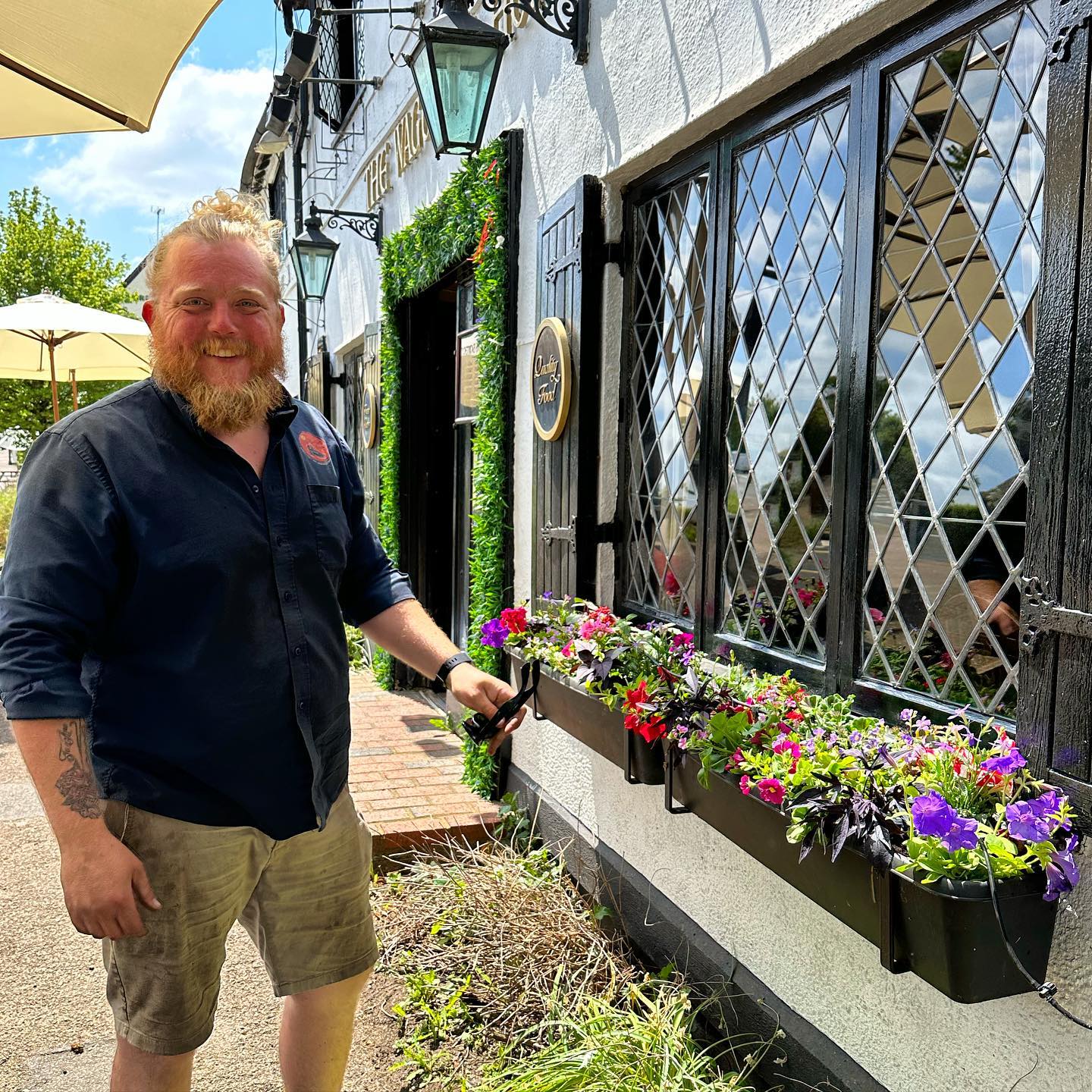 What a day to put our new flower... - The Waggon and Horses | Facebook