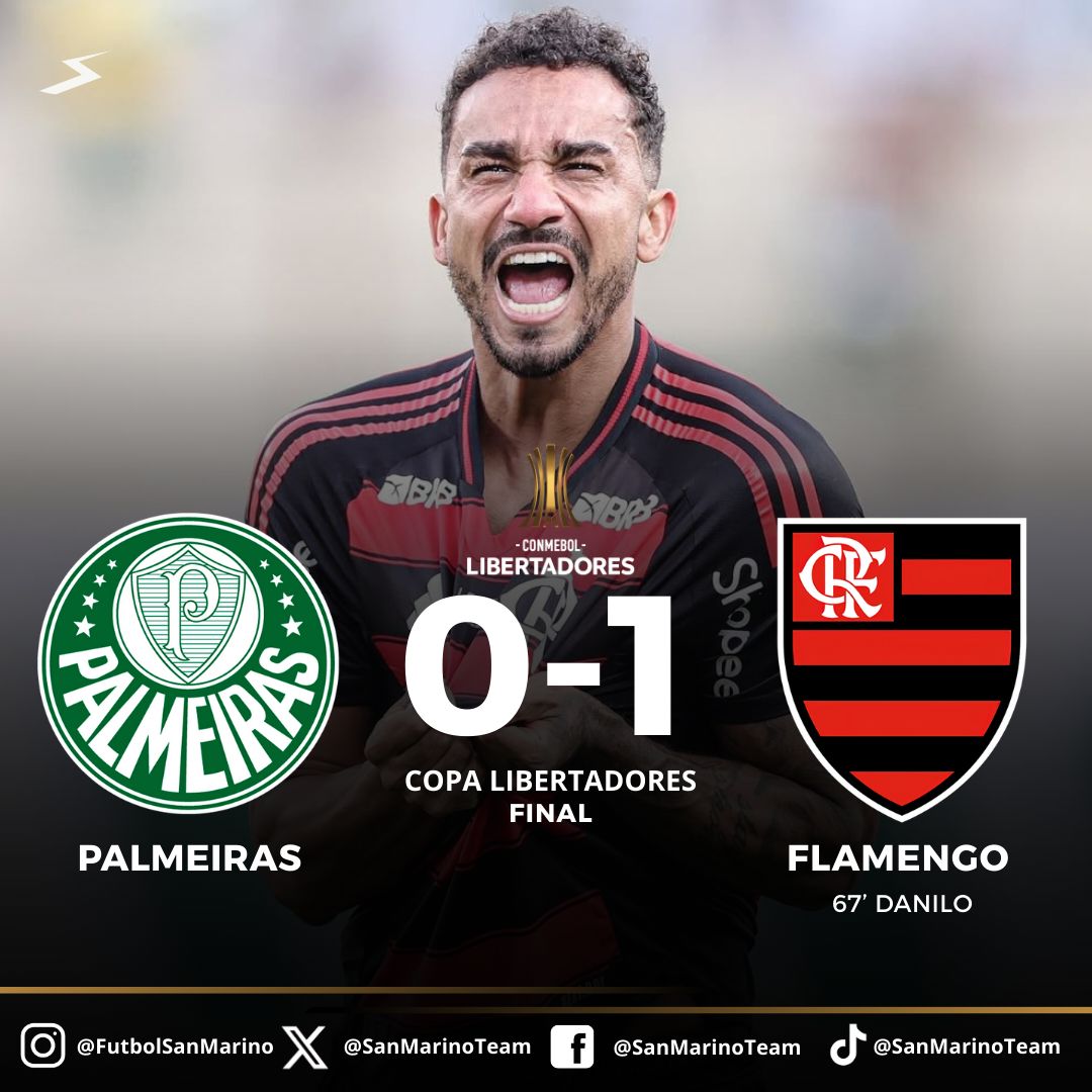 San - Flamengo se vengó de Palmeiras por la Copa Libertadores 2021. 🏆 ...
