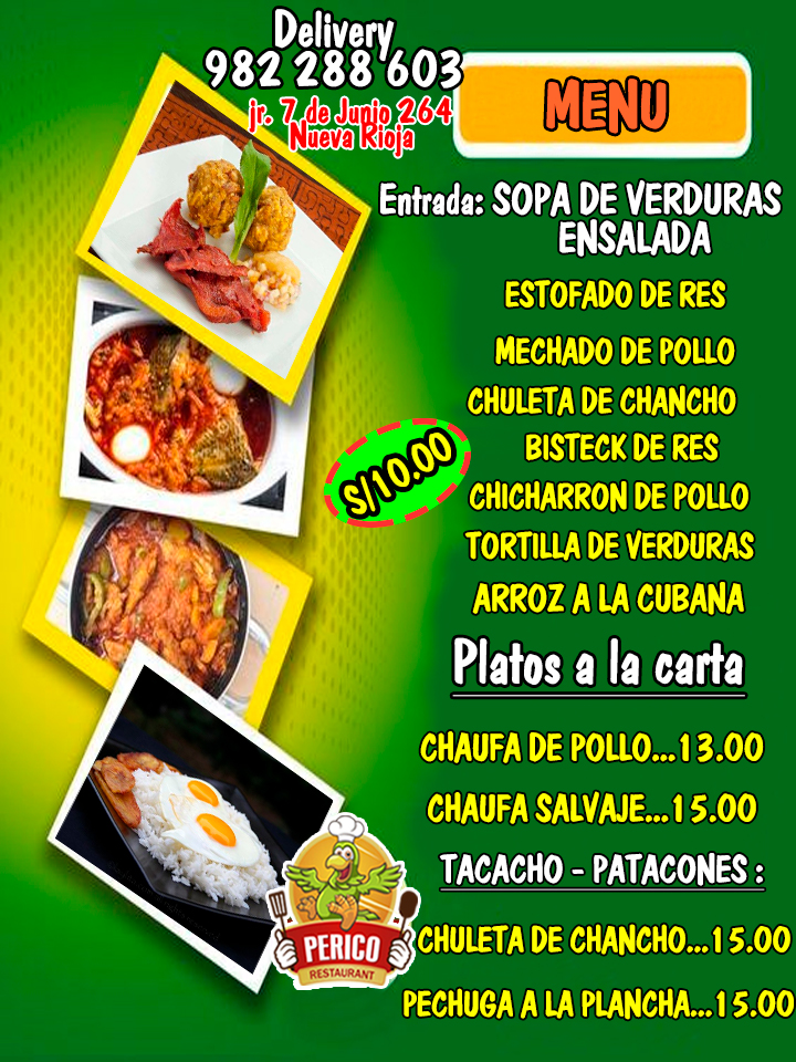 👨‍🍳| “¡Visítanos en nuestro... - Periko Restaurant Rioja | Facebook