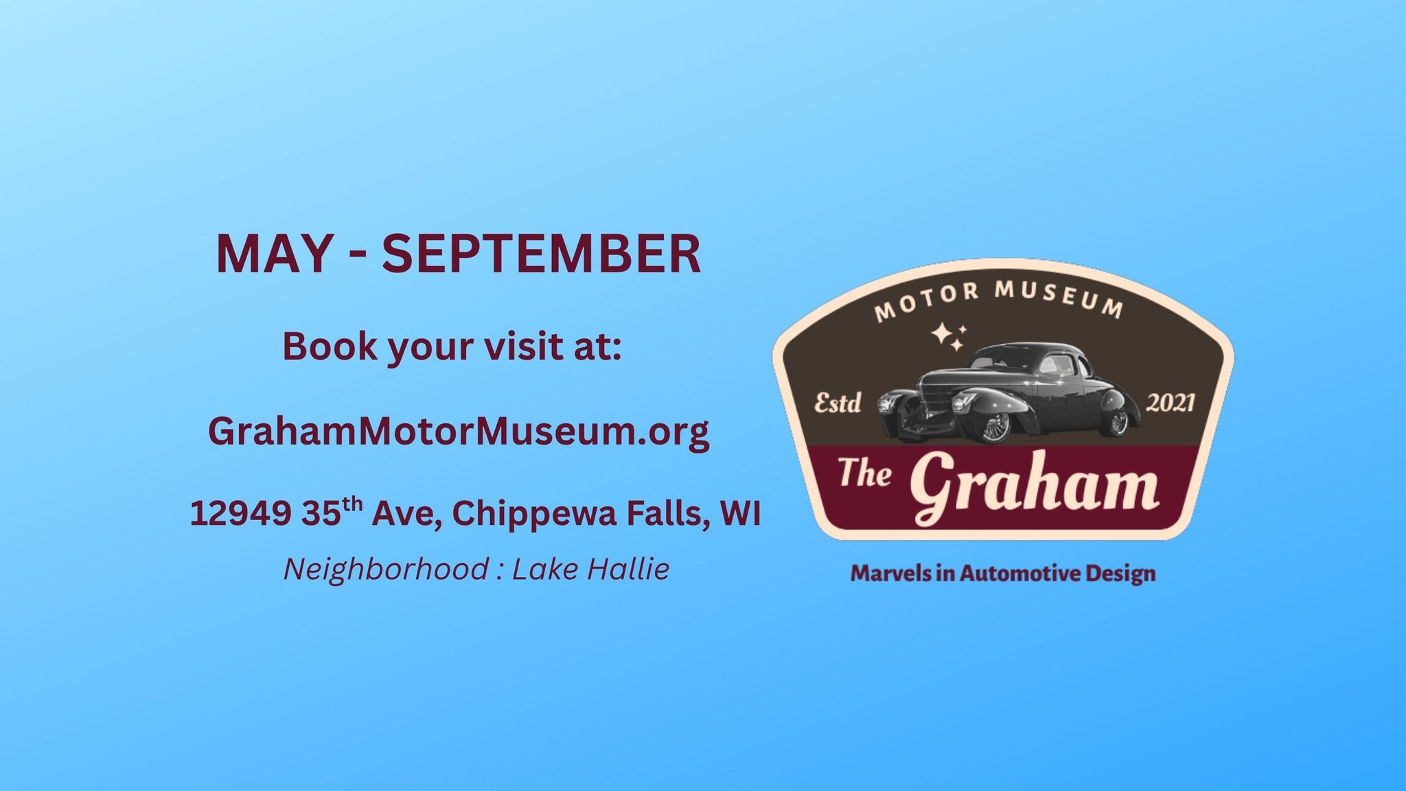 The Graham Motor Museum | Lake Hallie WI