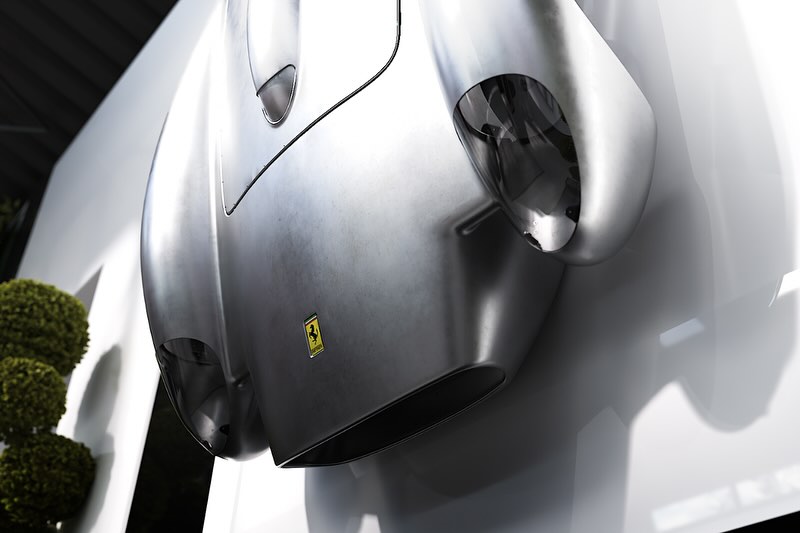 Macchina rossa Ferrari フューエルキャップ型オブジェ For any car enthusiast, our Ferrari Testa Rossa J Sculpture is a
