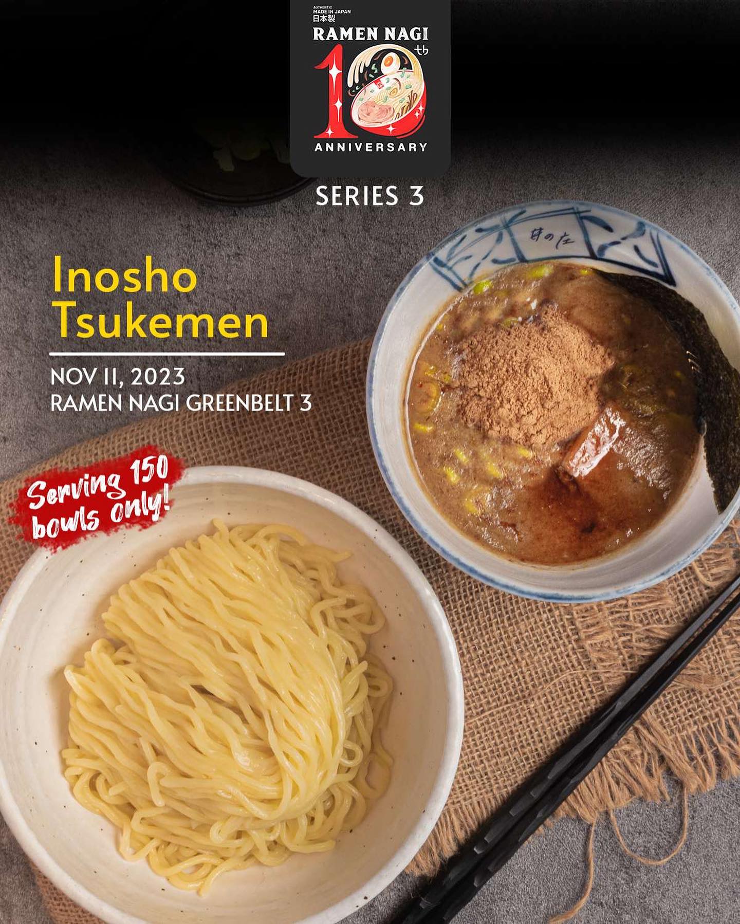 Ramen Nagi PH - 🚨🚨🚨 150 bowls only for today! Experience... | Facebook