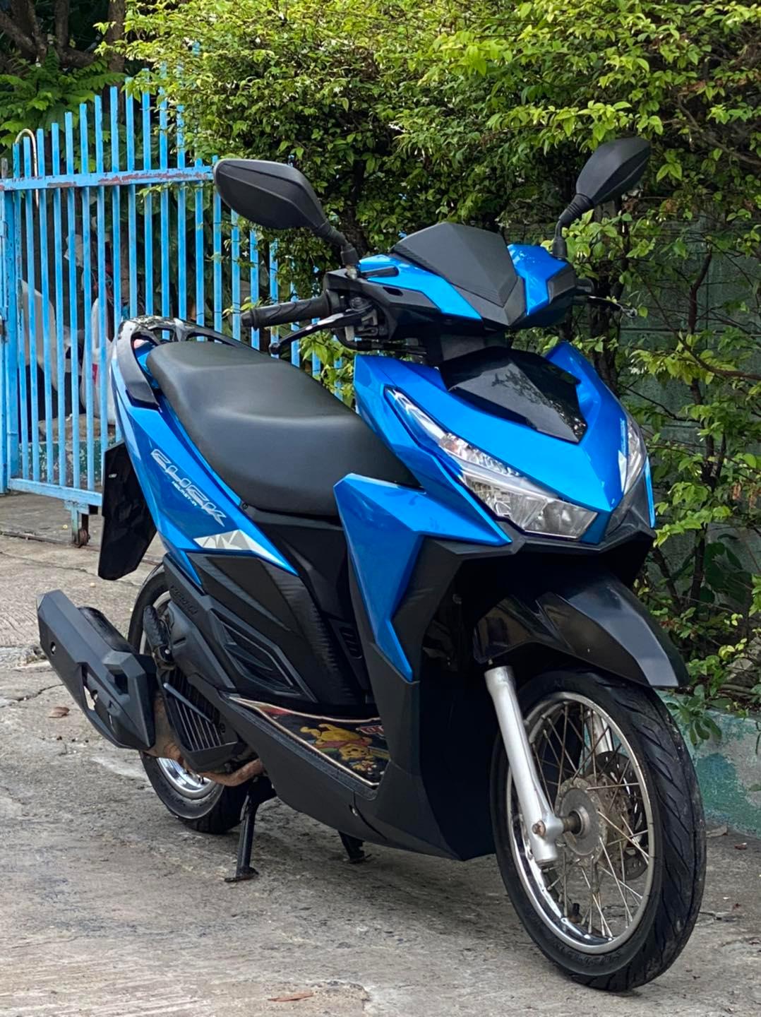 HONDA CLICK 125i LED สีน้ำเงิน ปี61 ขับขี่ใช้งานได้เลย เครื่องดี ขายตาม ...