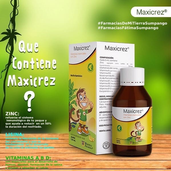 🎉🎇 MAXICREZ, la fórmula... - Farmacias de Mi Tierra, Sumpango