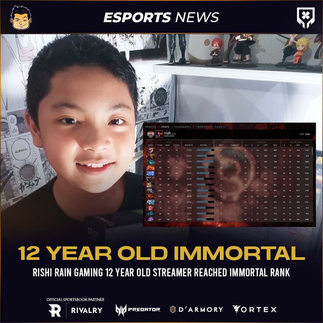 KuyaNic - The Future? Rishi Rain Gaming, the 12-year-old Filipino ...