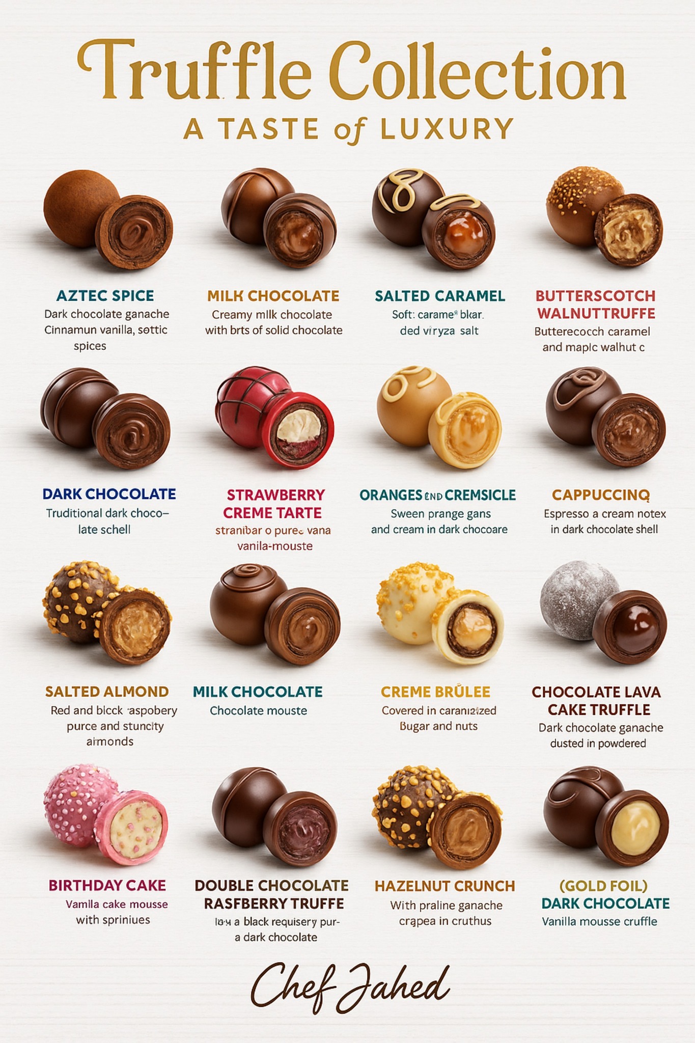 Chef - Truffle Collection A TASTE of LUXURY Flavors: The collection ...