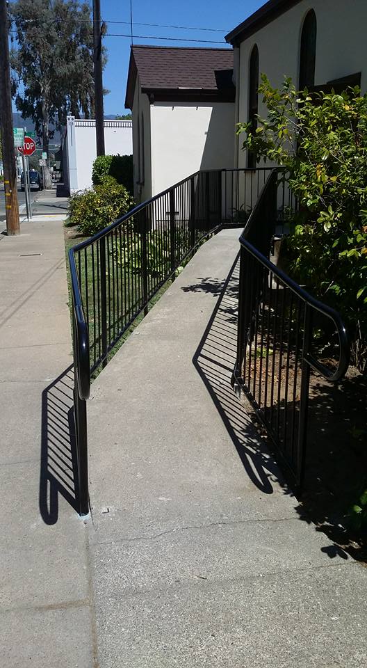 OTS Welding INC - A ramp we recently retrofitted with...