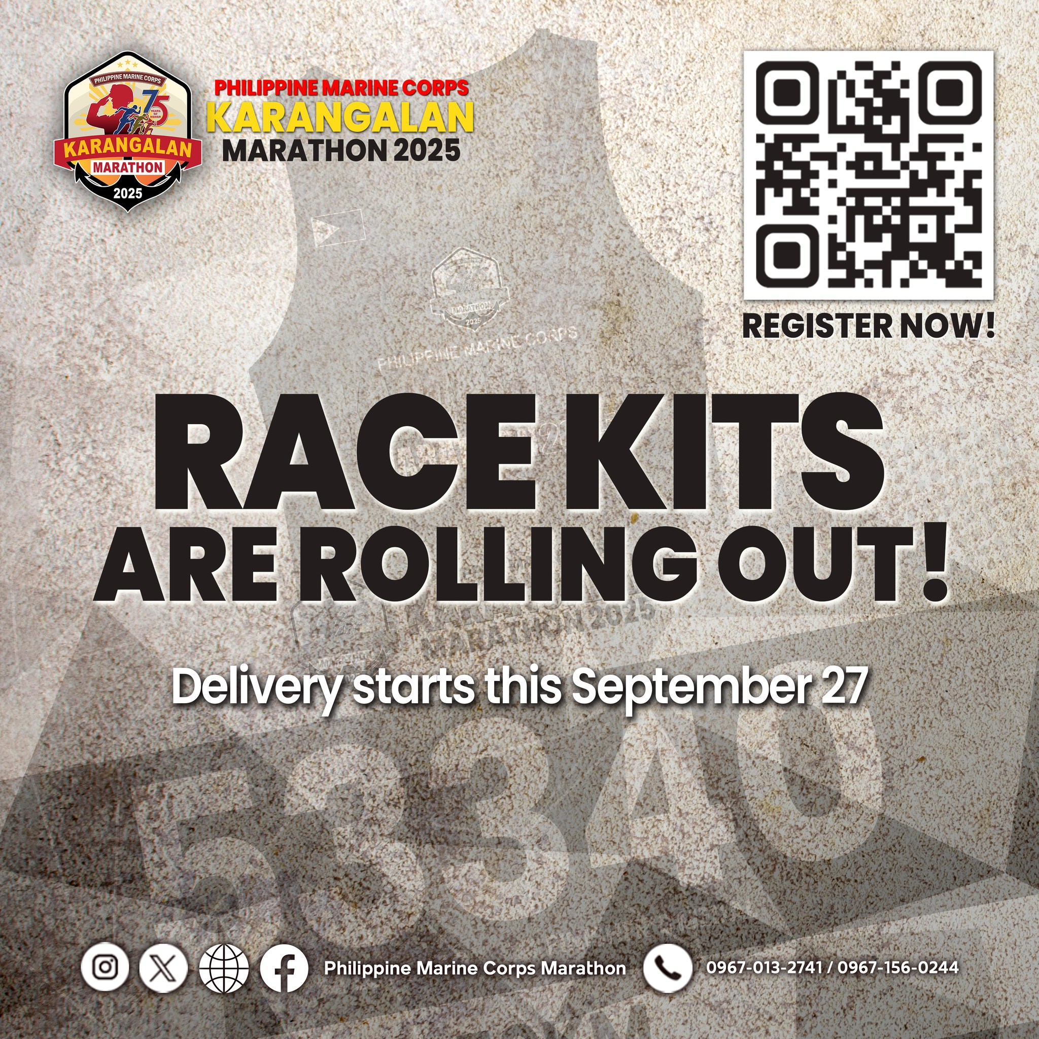 📦 Race Kit Update! Race Kit Claiming starts on September 27, while ...