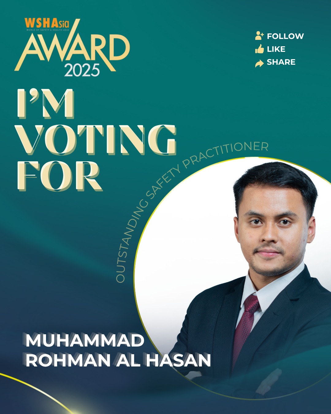 World - Meet Muhammad Rohman Al Hasan, one of our passionate nominees ...