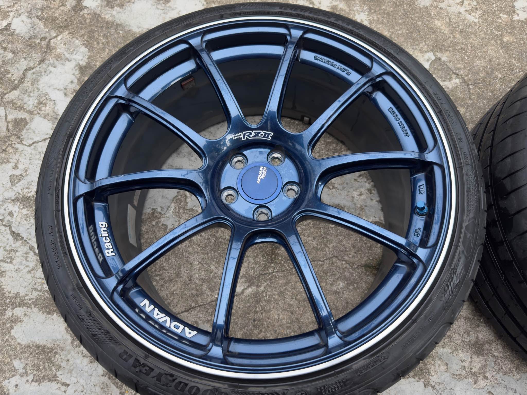 Advan RZ II (RZ2) 5x100 19” 9J ET50 - Car Wheels, Tires & Parts - Hong ...