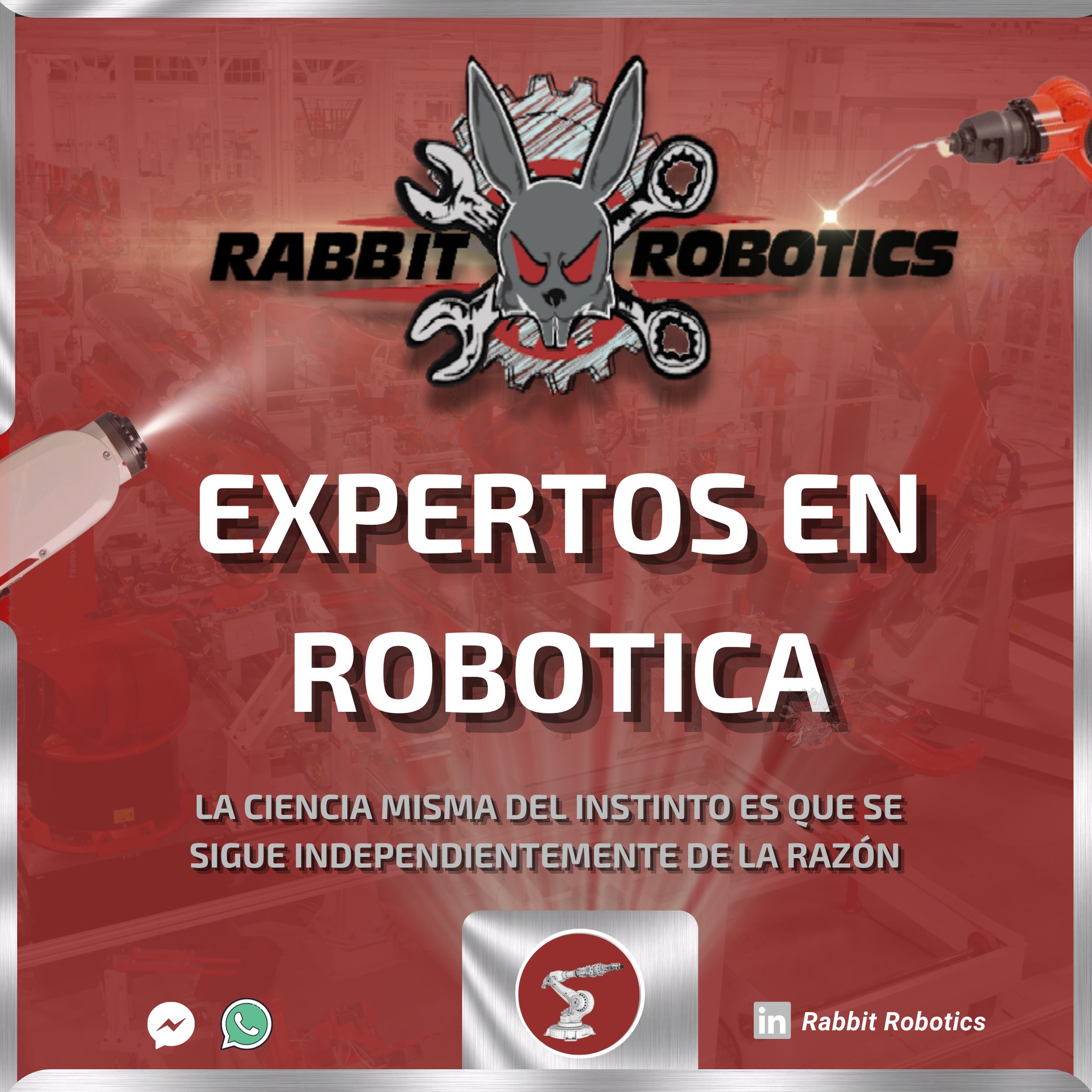 Rabbit Robotics - 🔧 INSTALACIÓN. 🧰 CAPACITACIÓN ROBÓTICA.... | Facebook