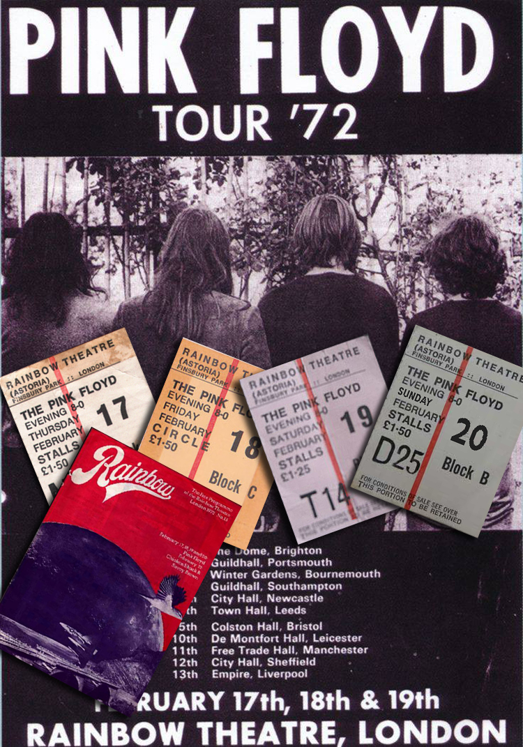 Pink Floyd's Dark Side of the Moon tour at Big Surf in 1972