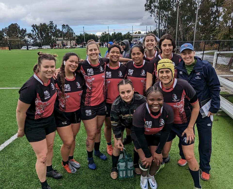 Women's Rugby in Camp Pendleton