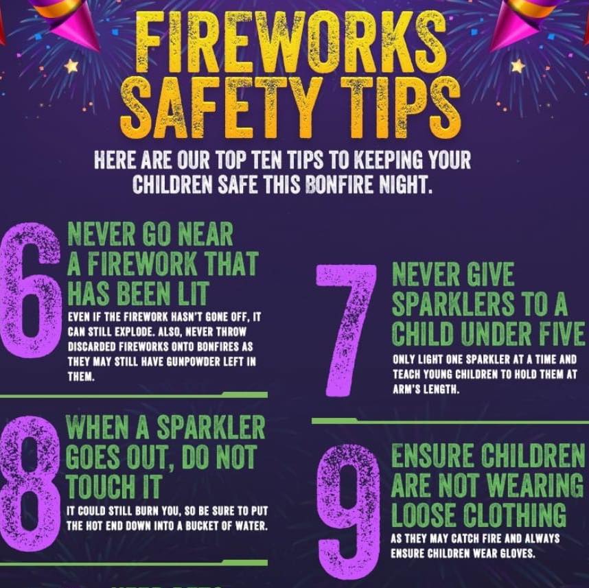 🎇 Bonfire Night Safety Tips 🎆... - Banbury Fire Station