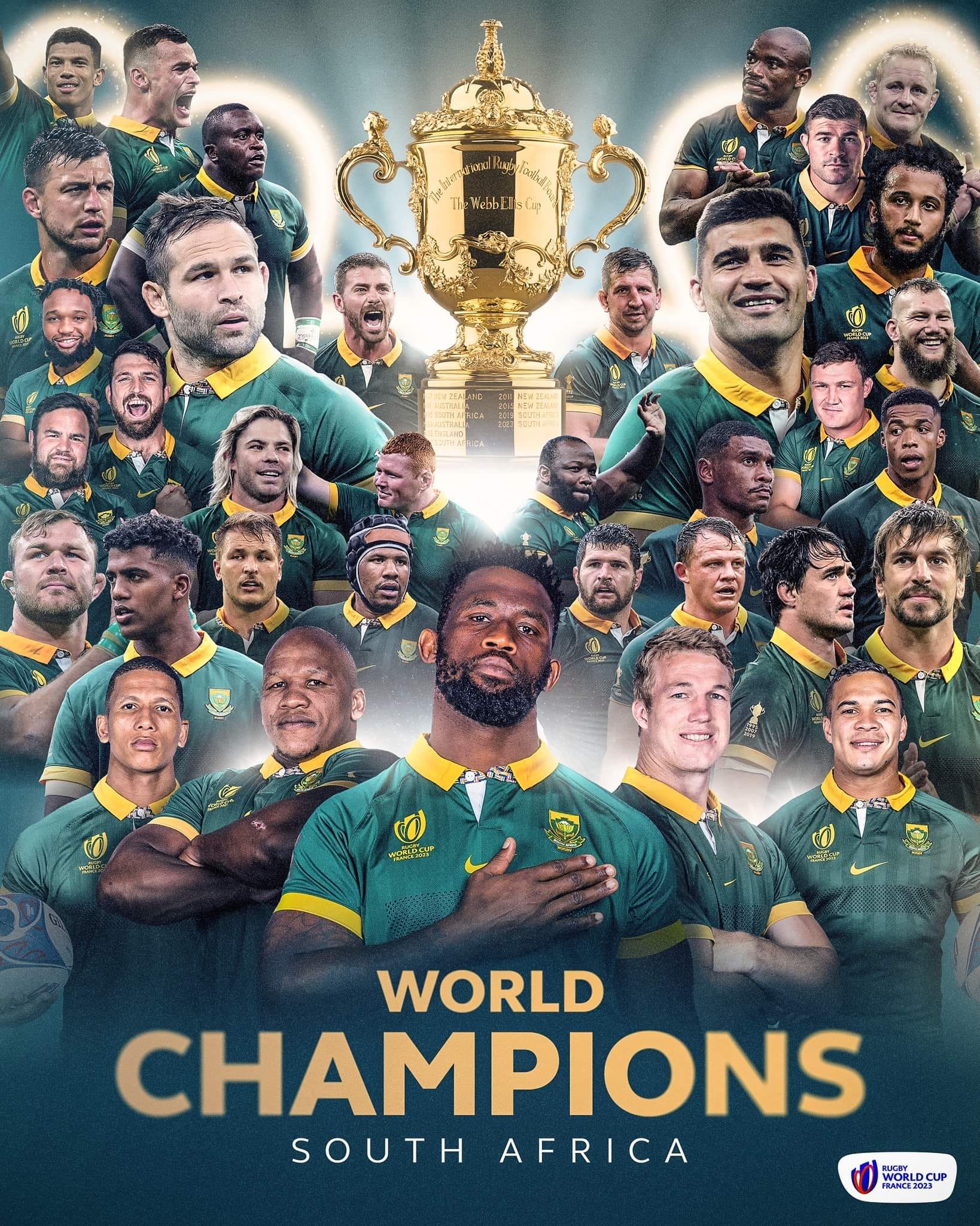Proudly South African 2019 World Rugby Cup Winners in Japan